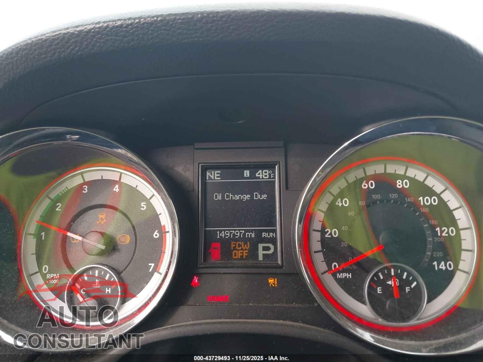DODGE DURANGO 2012 - 1C4SDHCT7CC362086