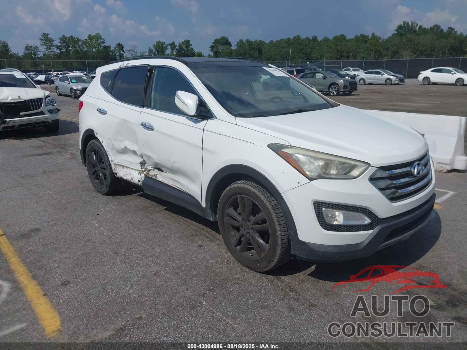 HYUNDAI SANTA FE SPORT 2014 - 5XYZW3LA1EG140913