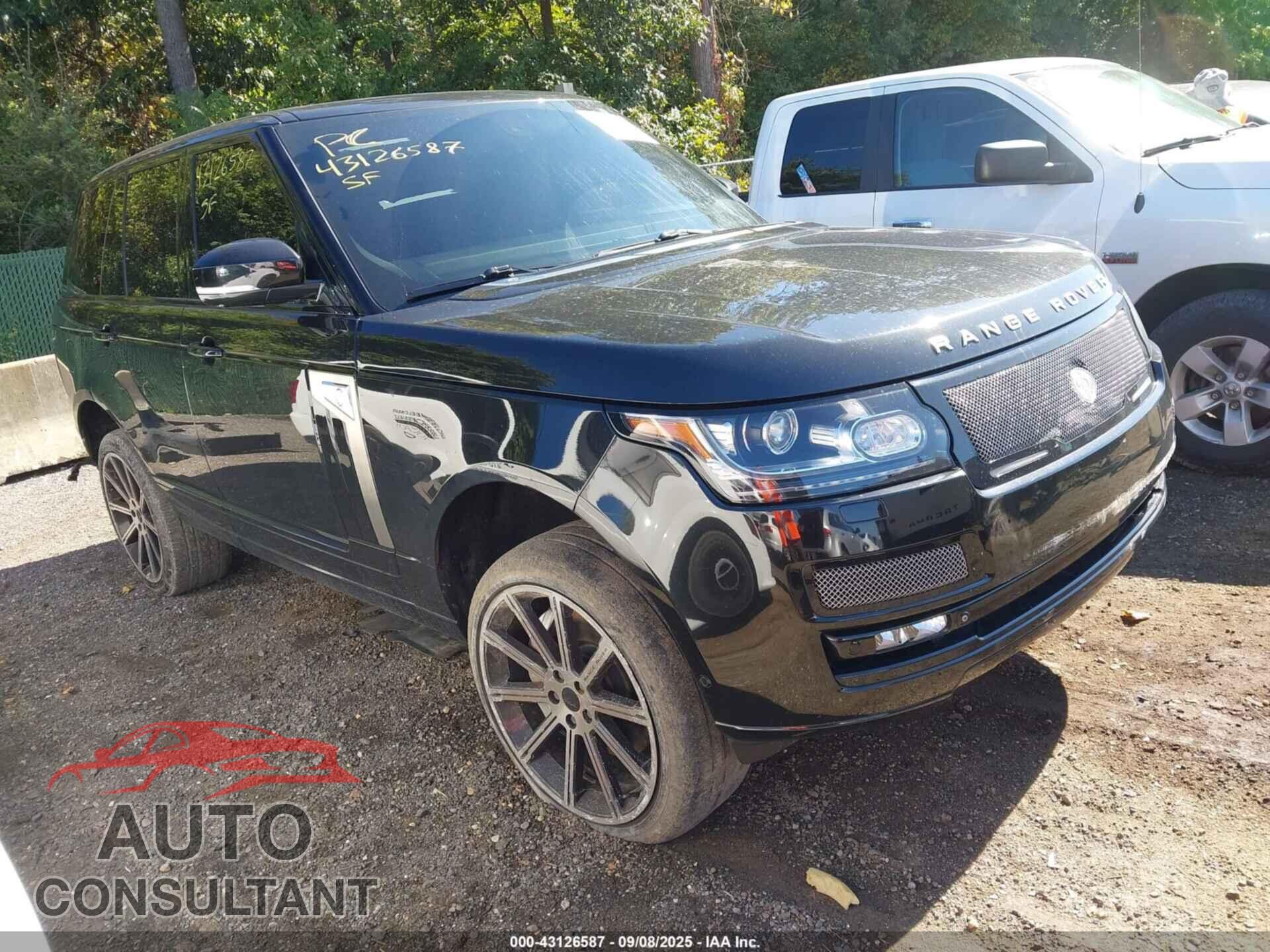 LAND ROVER RANGE ROVER 2013 - SALGS2DF9DA120035
