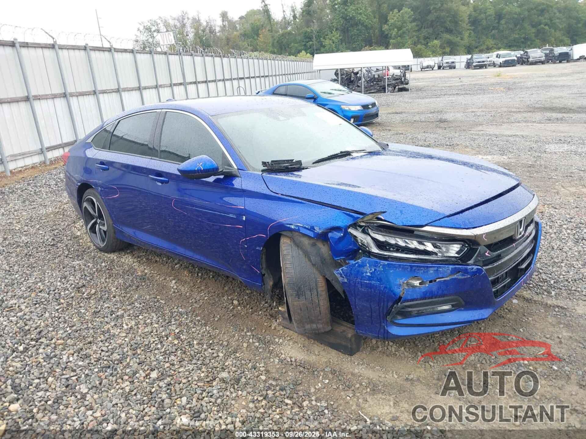 HONDA ACCORD 2018 - 1HGCV1F34JA201287