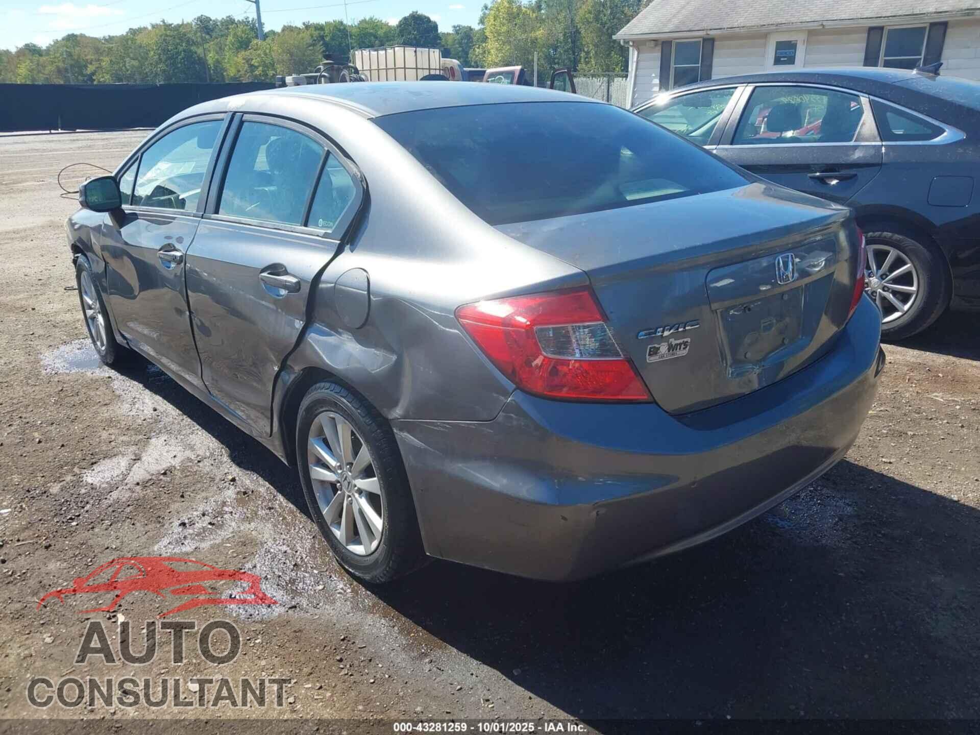 HONDA CIVIC 2012 - 19XFB2F80CE382426