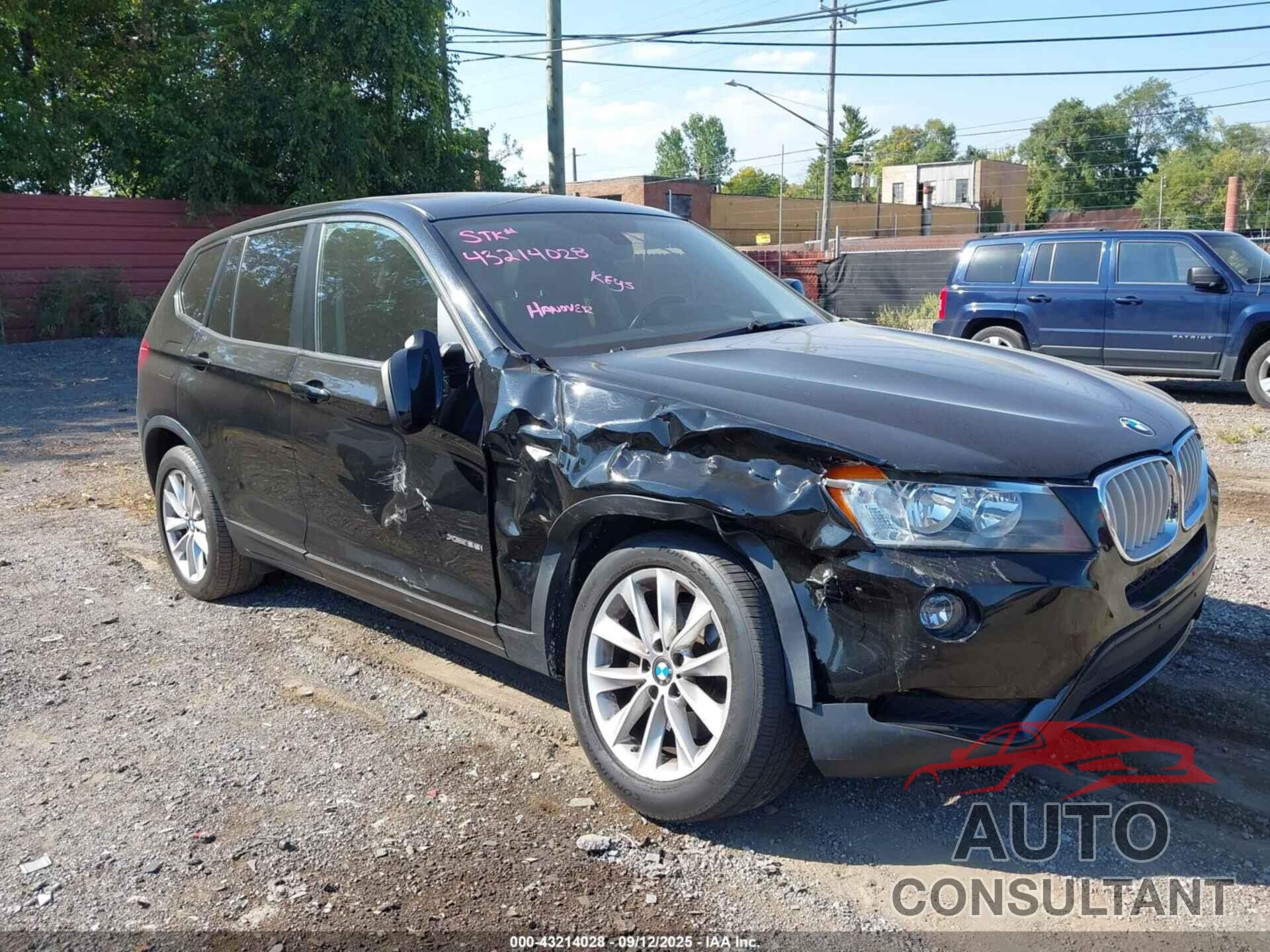 BMW X3 2014 - 5UXWX9C57E0D14299
