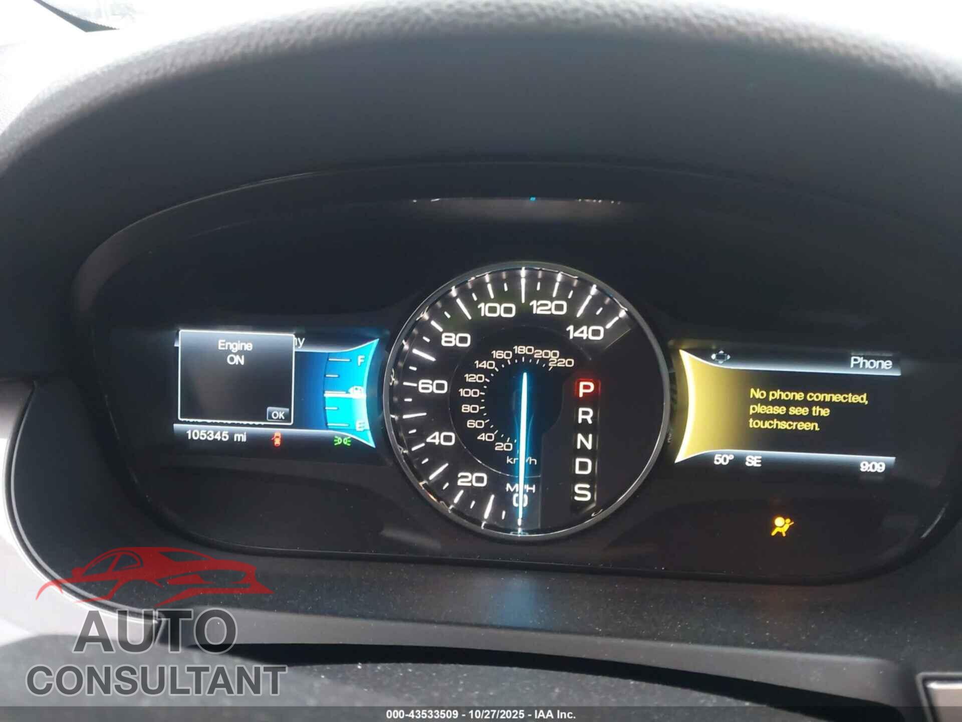FORD EDGE 2014 - 2FMDK4AK2EBA33215