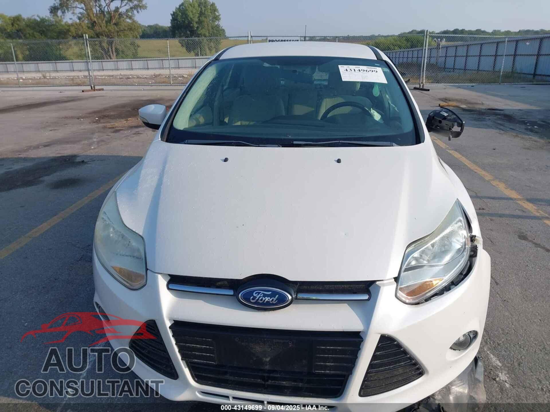 FORD FOCUS 2012 - 1FAHP3M29CL251149