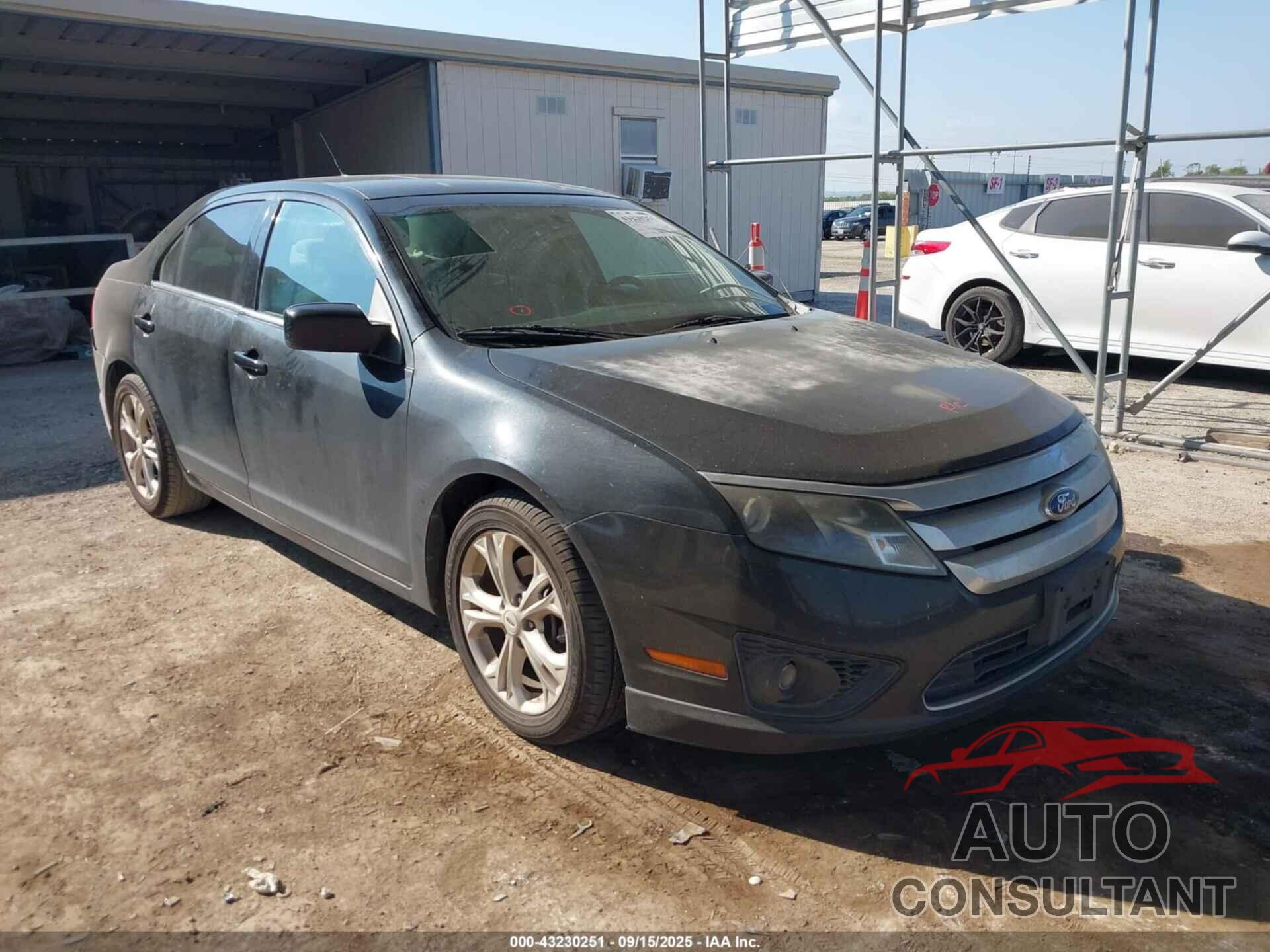 FORD FUSION 2012 - 3FAHP0HA8CR304764