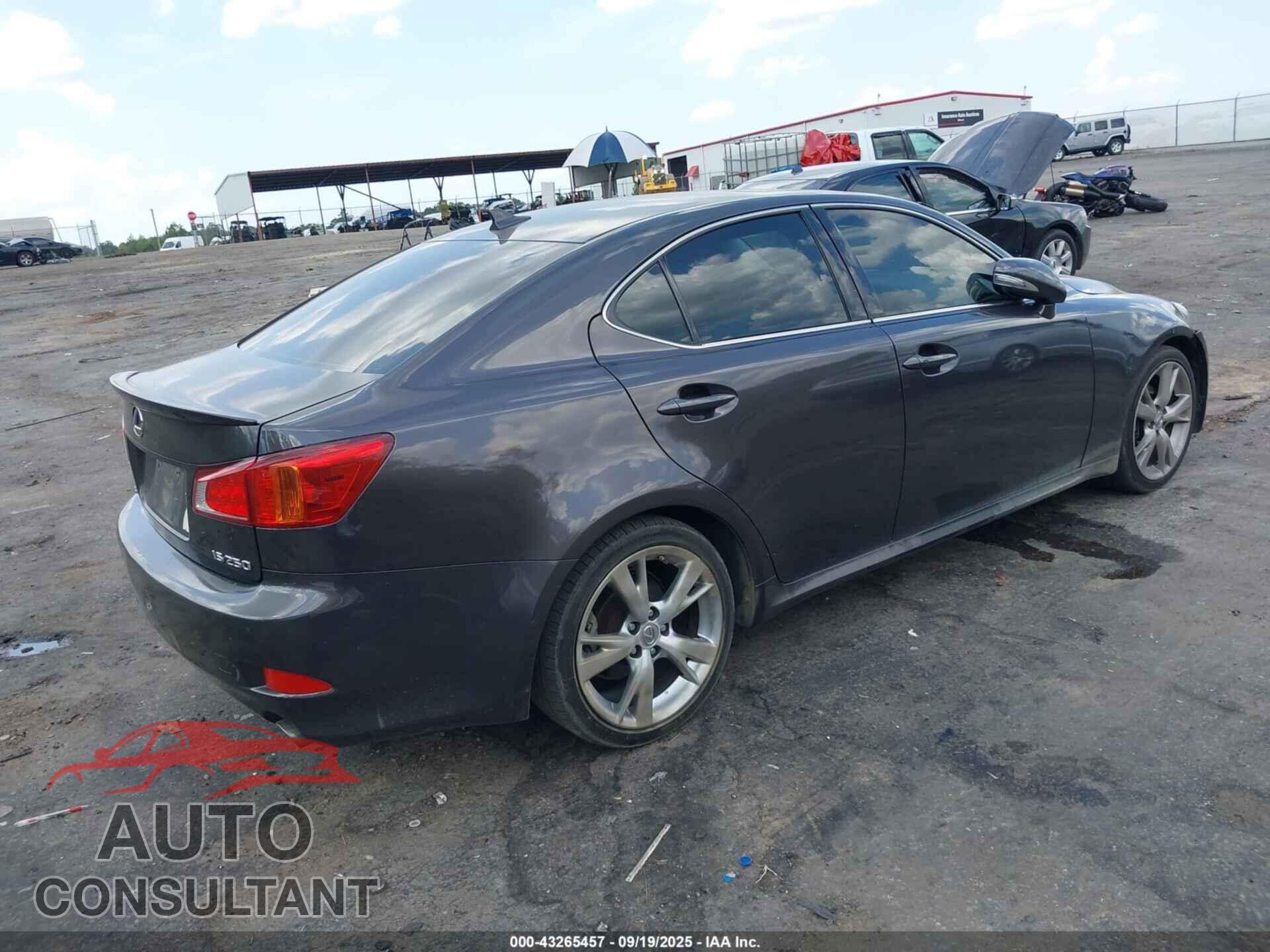 LEXUS IS 250 2010 - JTHBF5C20A5111376