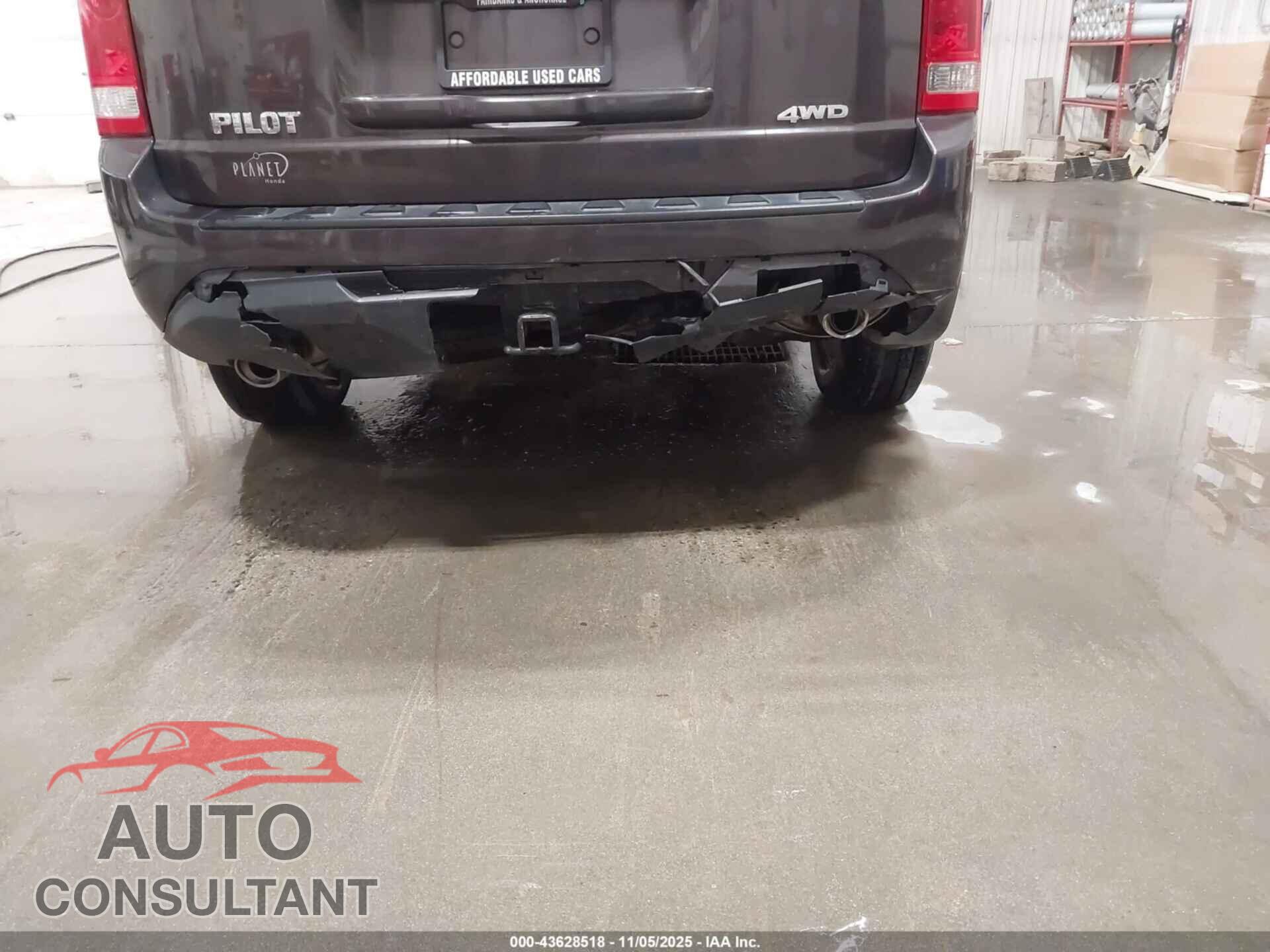 HONDA PILOT 2012 - 5FNYF4H69CB002949