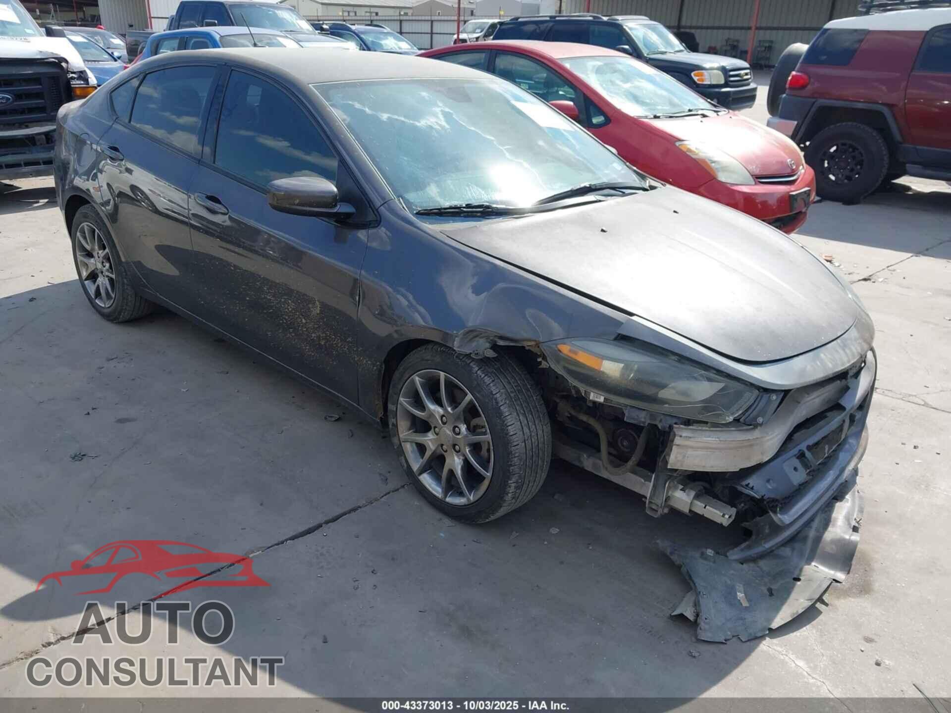 DODGE DART 2015 - 1C3CDFBB7FD200933