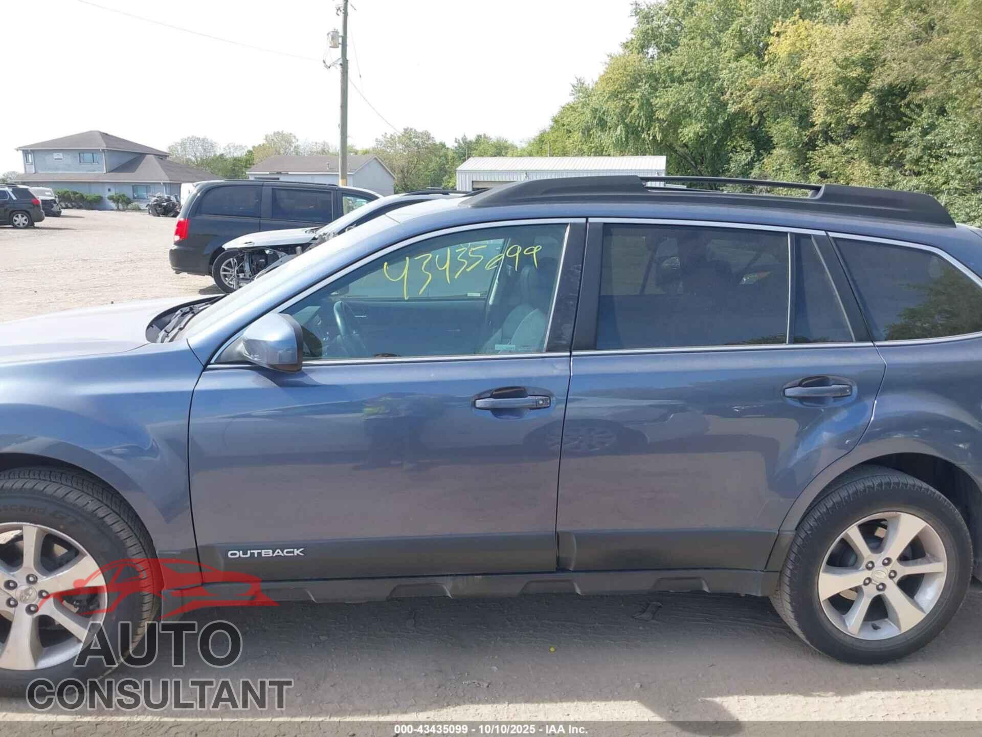 SUBARU OUTBACK 2014 - 4S4BRBLC8E3289324