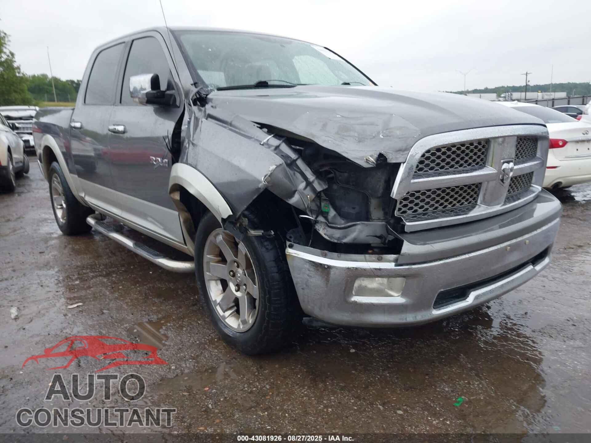 DODGE RAM 1500 2010 - 1D7RB1CT8AS213660