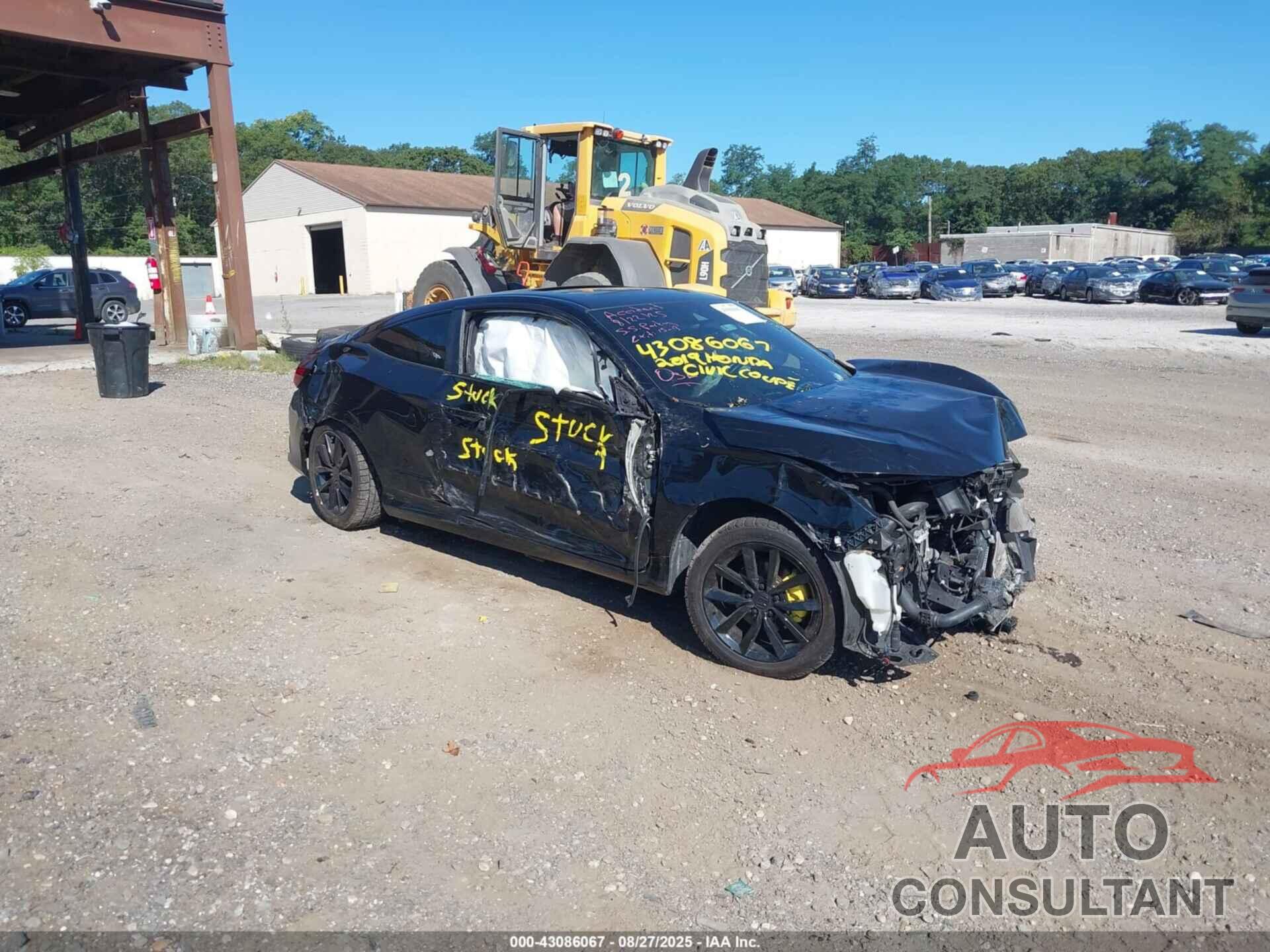 HONDA CIVIC 2019 - 2HGFC3B3XKH351735