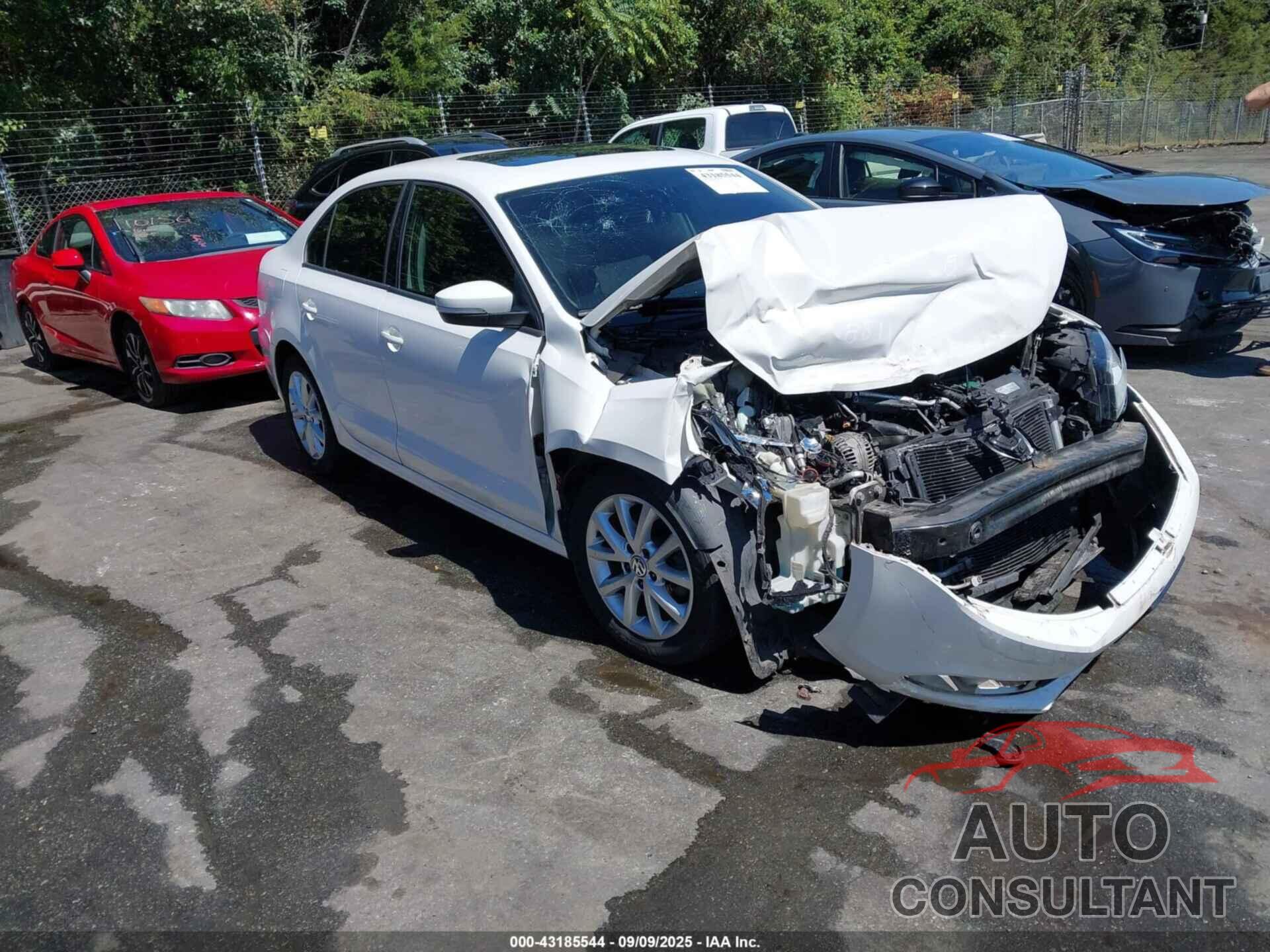 VOLKSWAGEN JETTA 2012 - 3VWDP7AJ4CM418511