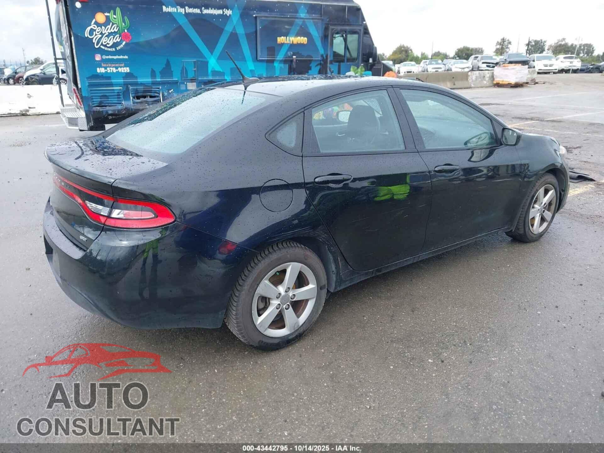 DODGE DART 2015 - 1C3CDFBB1FD221373