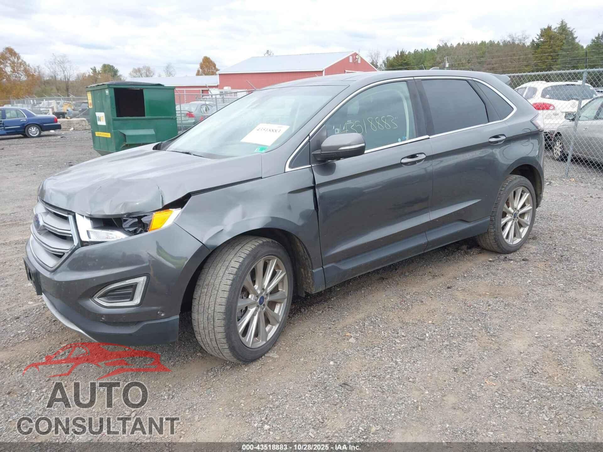 FORD EDGE 2017 - 2FMPK4K8XHBB55180
