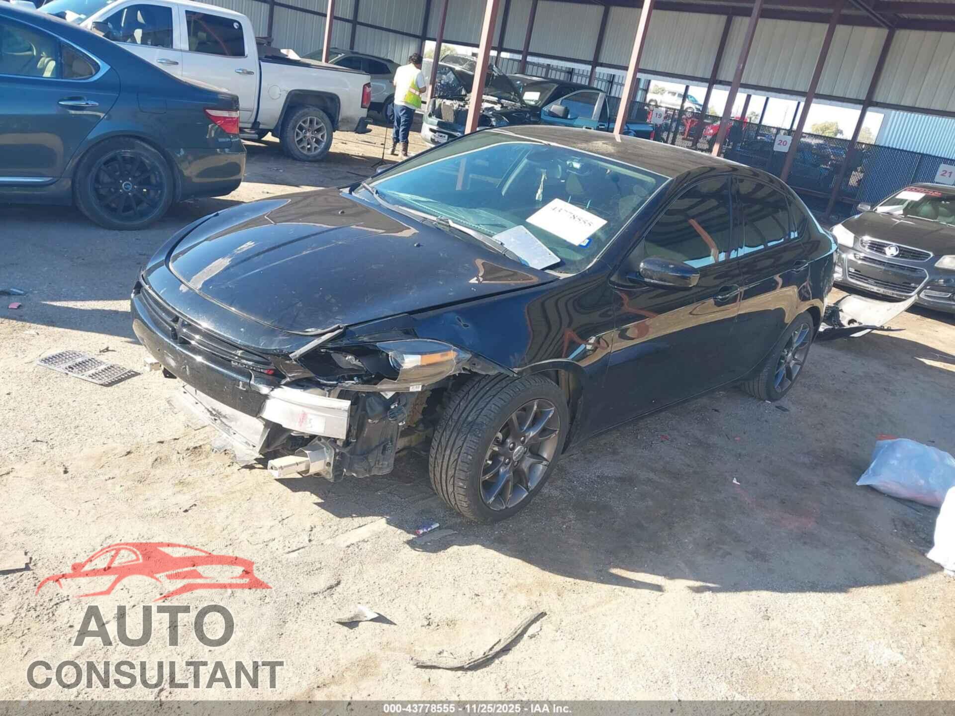 DODGE DART 2016 - 1C3CDFAA7GD750353