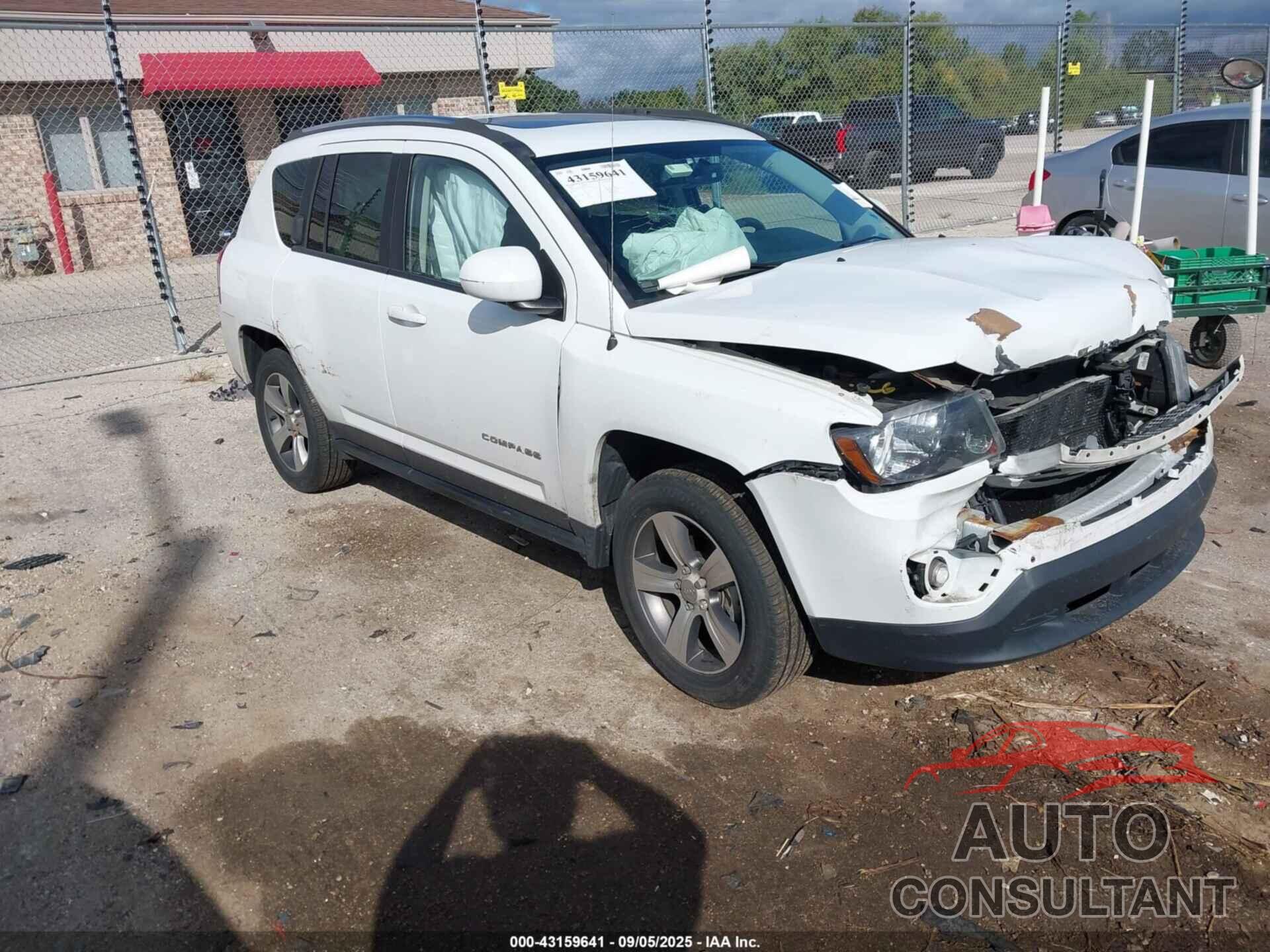 JEEP COMPASS 2017 - 1C4NJDEB6HD110575