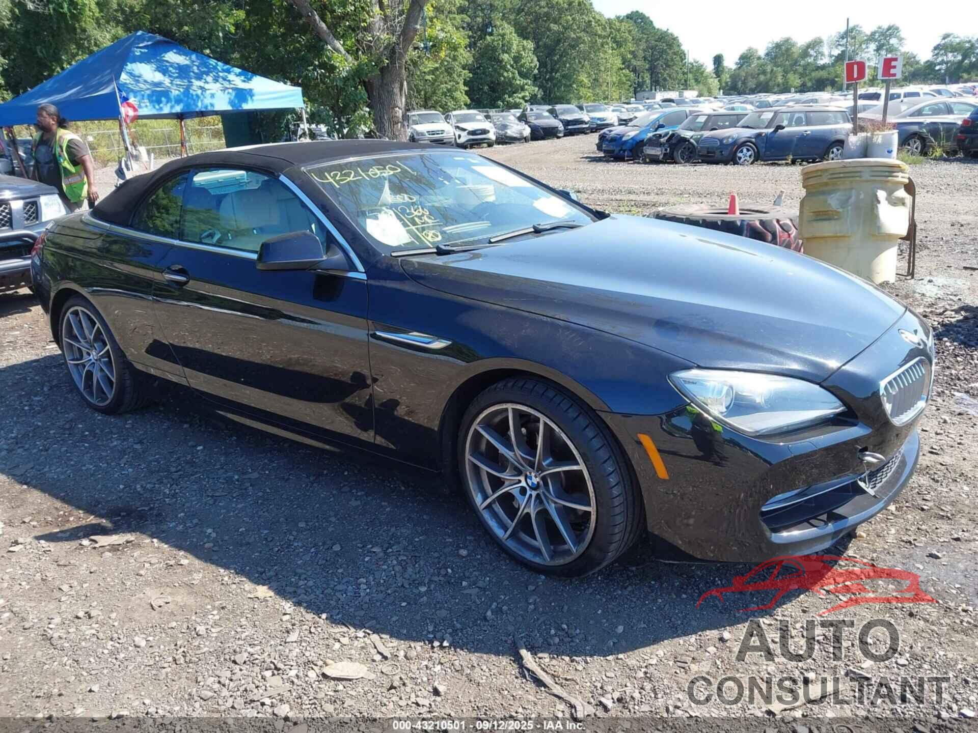 BMW 650I 2012 - WBALZ3C59CDL72152