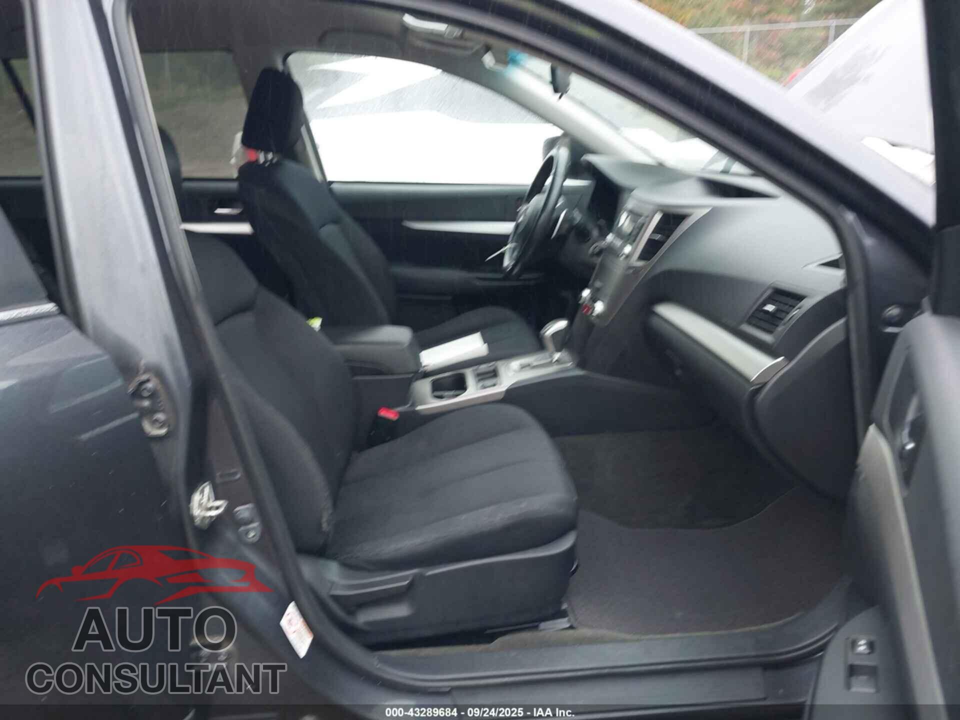 SUBARU OUTBACK 2012 - 4S4BRBCC8C3258426