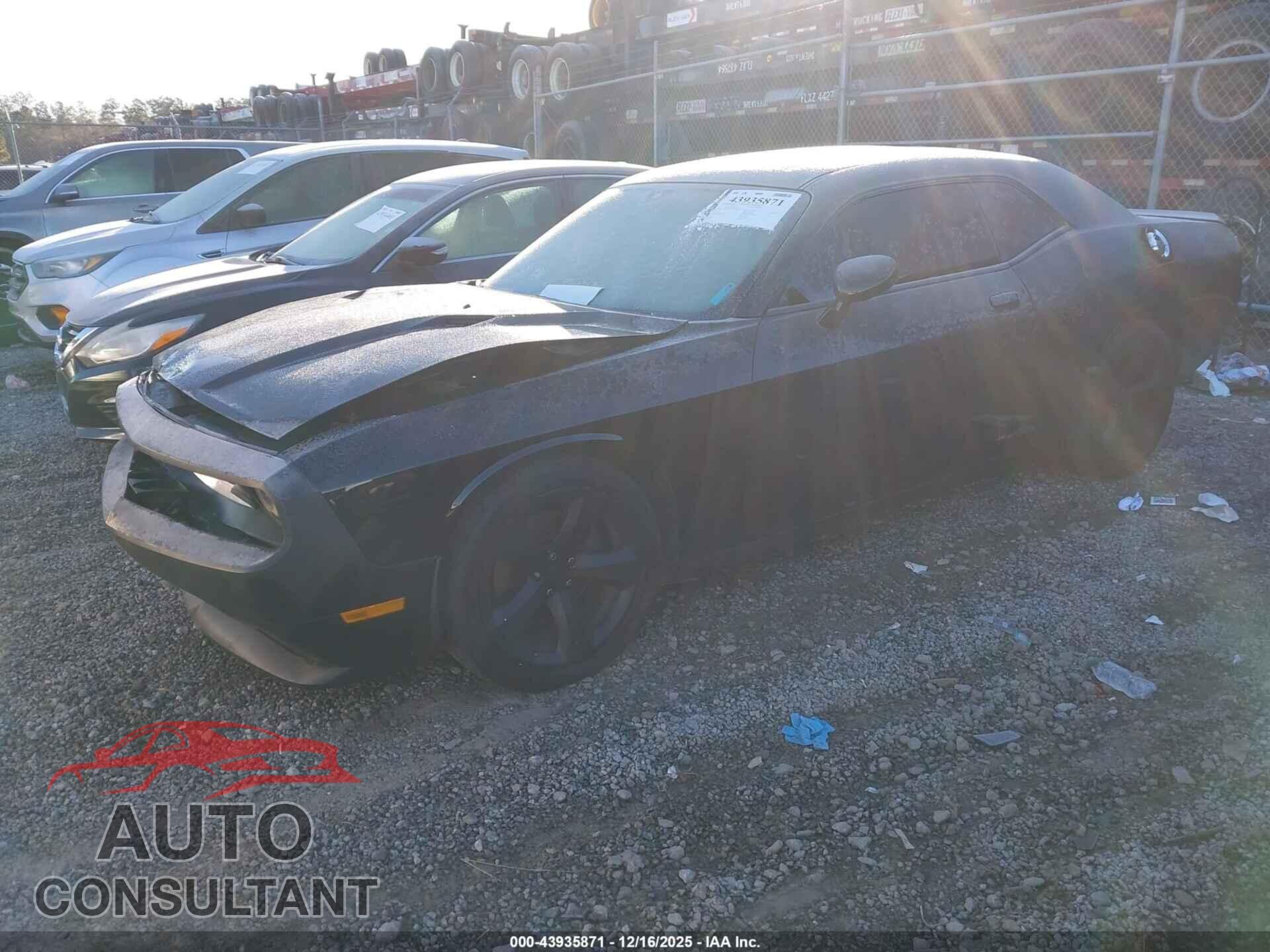 DODGE CHALLENGER 2013 - 2C3CDYAG2DH651888