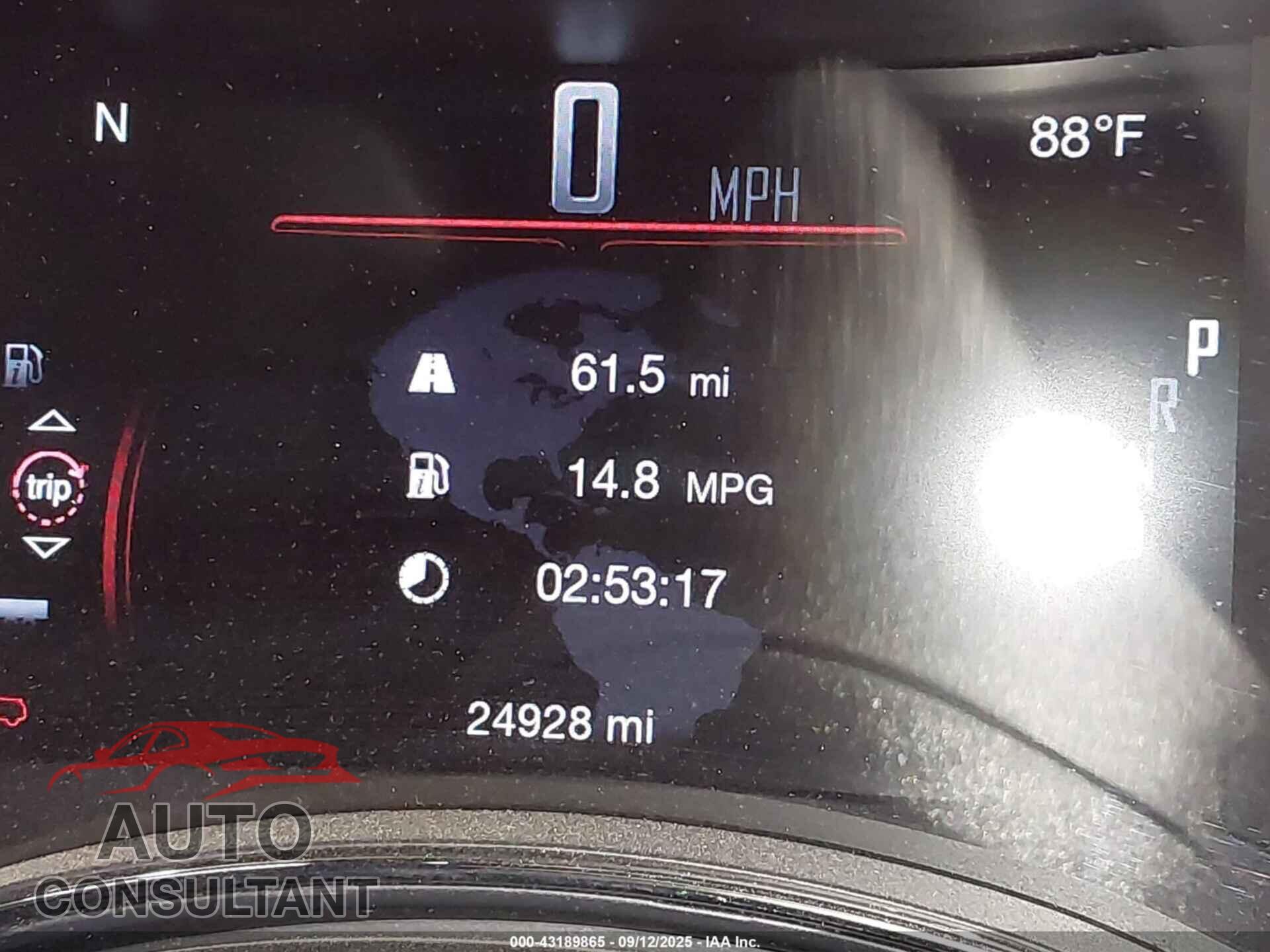 DODGE DURANGO 2019 - 1C4SDJCT3KC803623