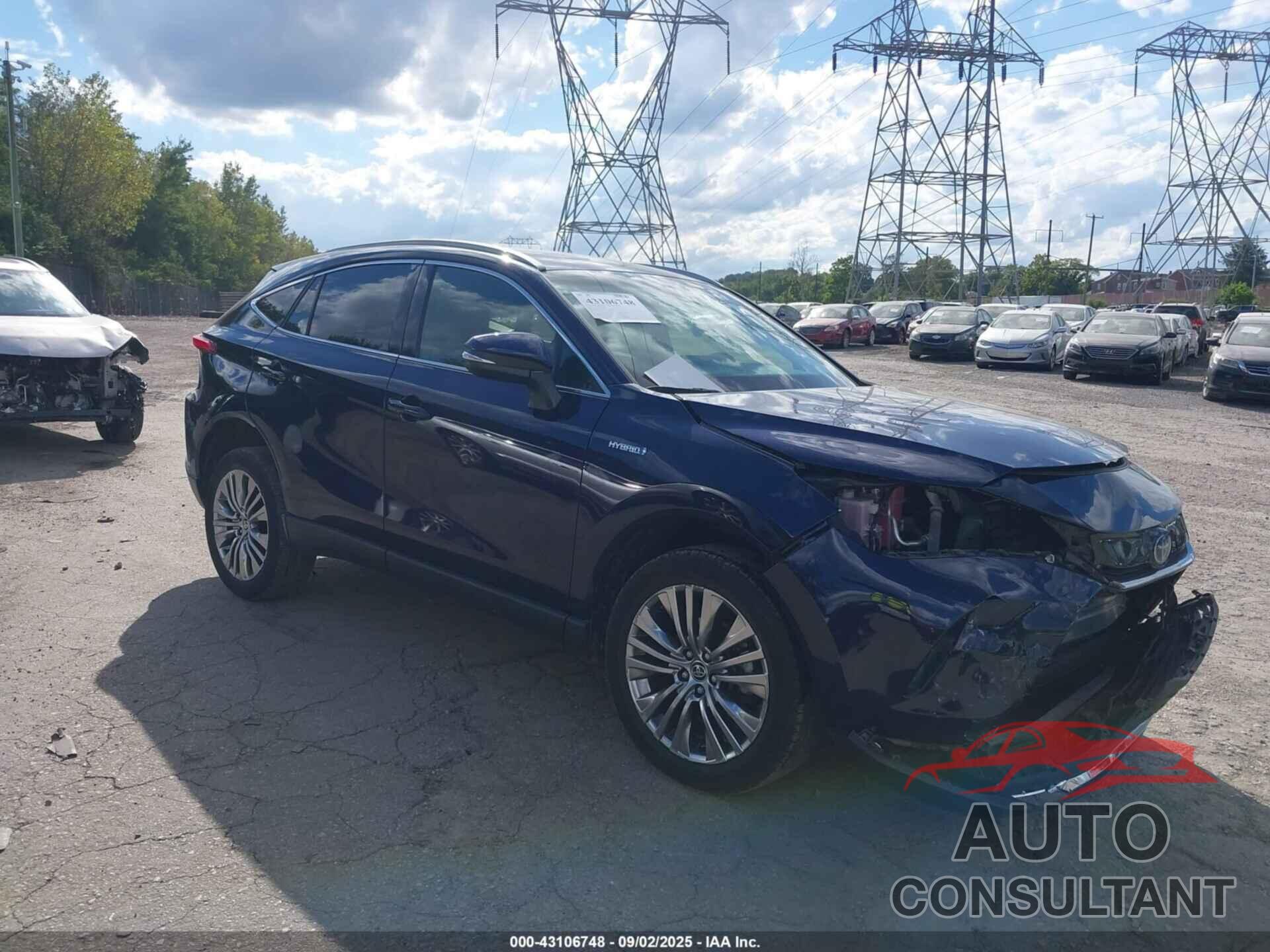 TOYOTA VENZA 2021 - JTEAAAAH9MJ083905
