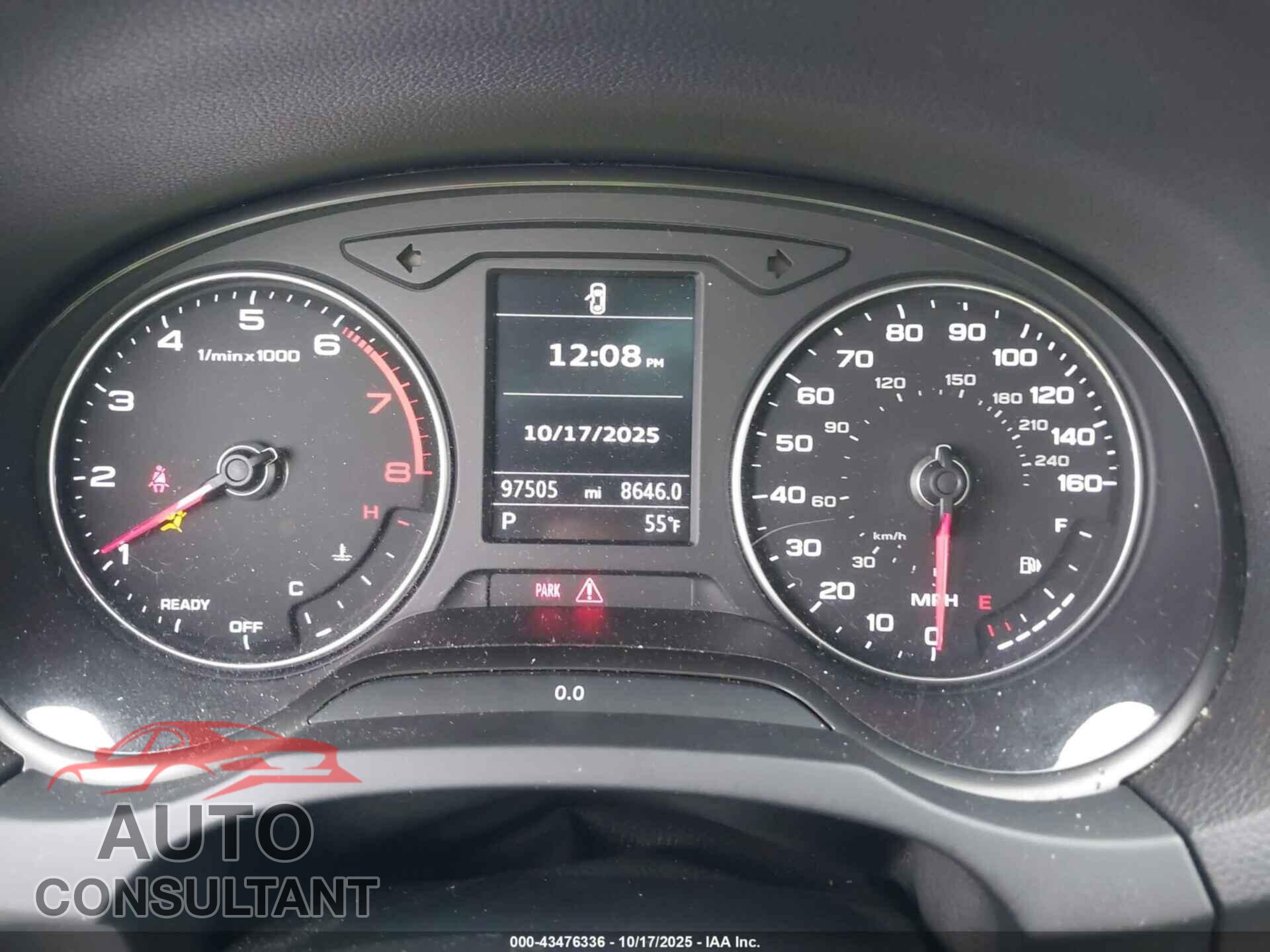 AUDI A3 2017 - WAUB8GFF1H1028687