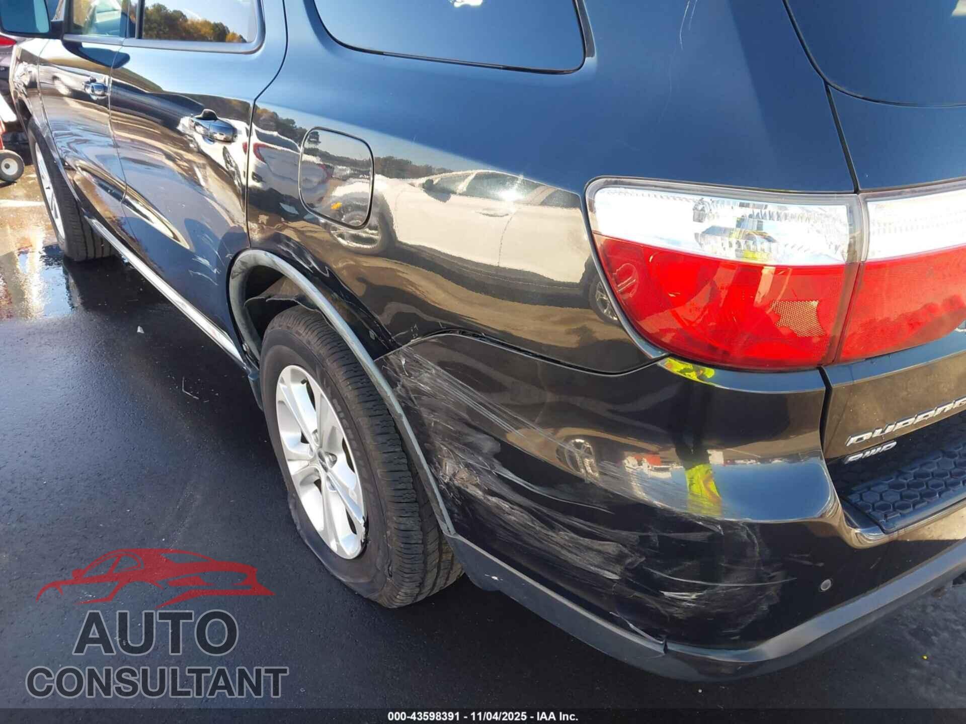 DODGE DURANGO 2012 - 1C4RDJDG0CC112552