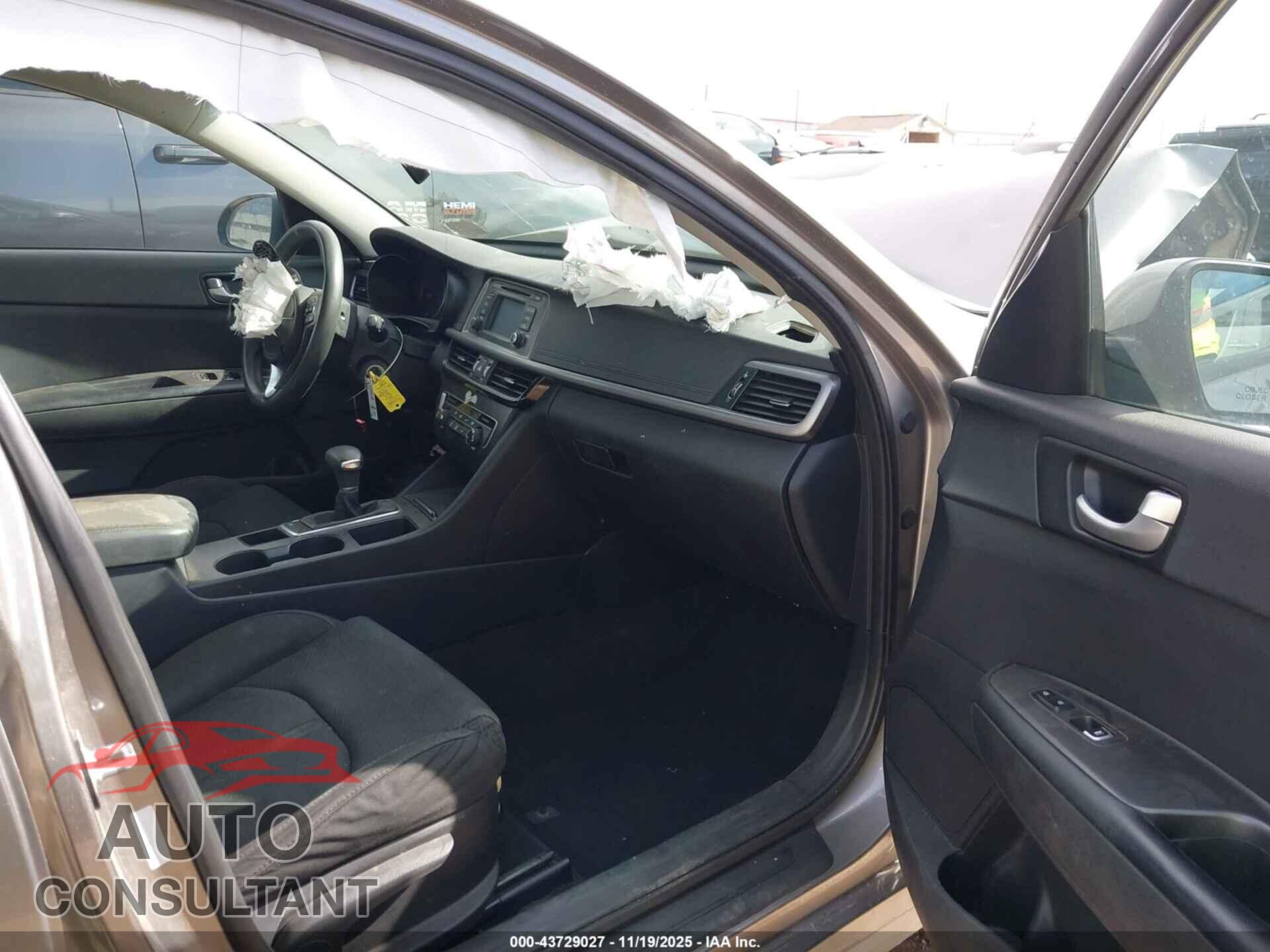 KIA OPTIMA 2016 - 5XXGT4L32GG103335