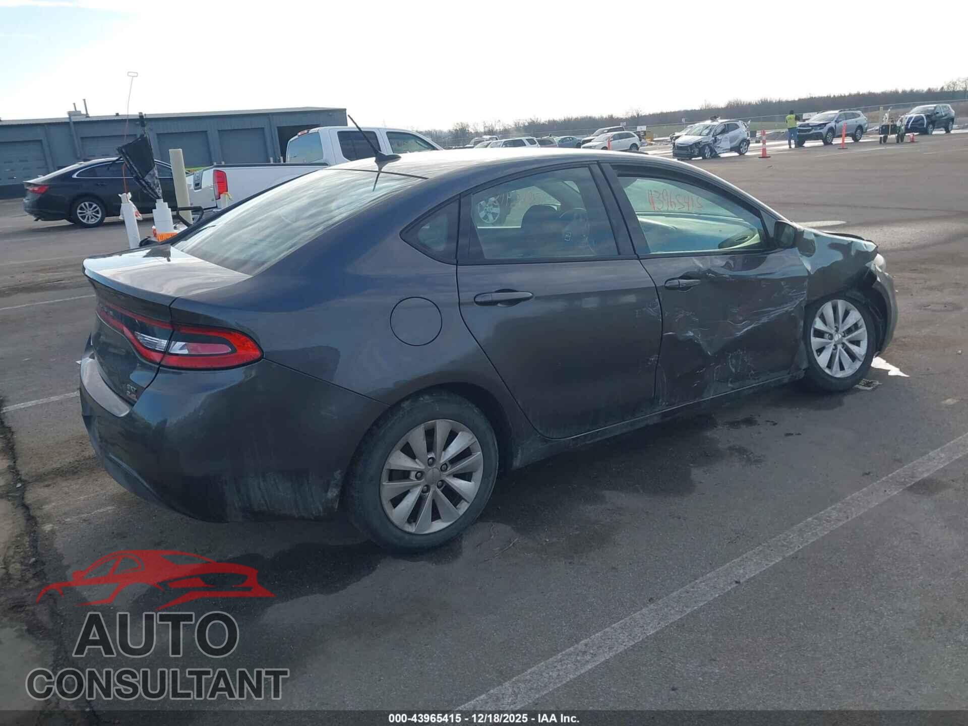 DODGE DART 2014 - 1C3CDFBB2ED877368