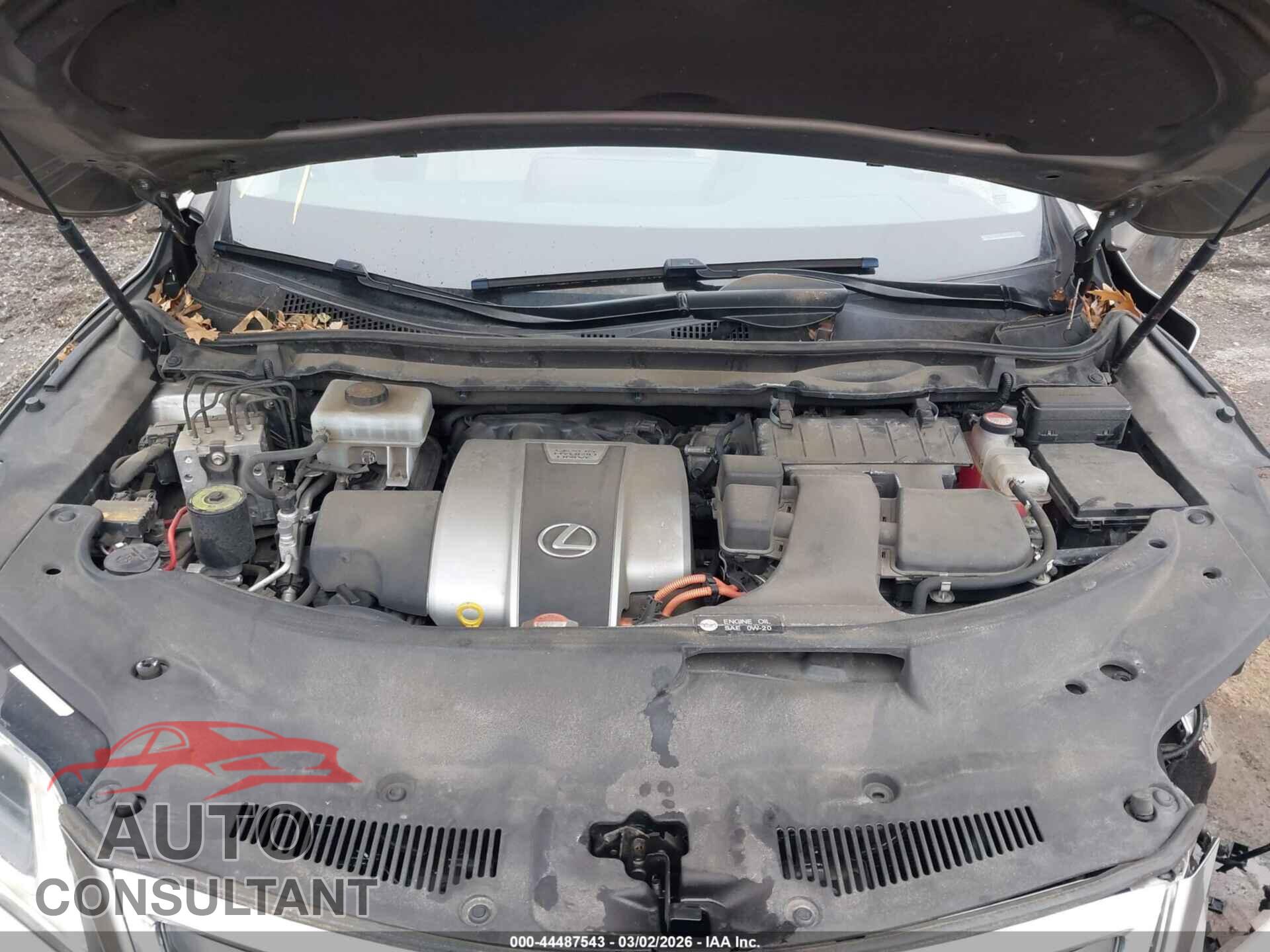 LEXUS RX 450H 2017 - 2T2BGMCA8HC009588