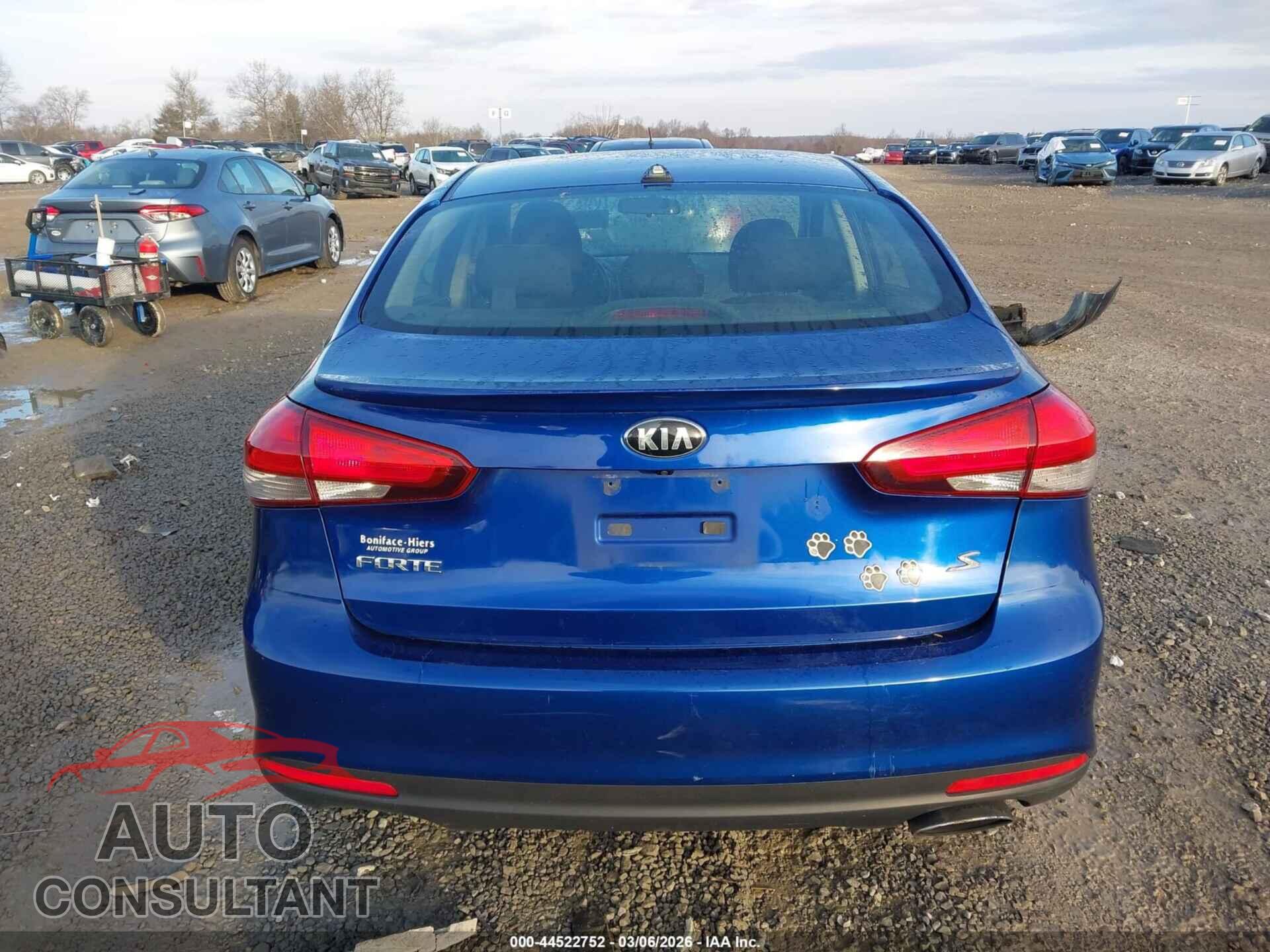 KIA FORTE 2017 - 3KPFL4A78HE044576