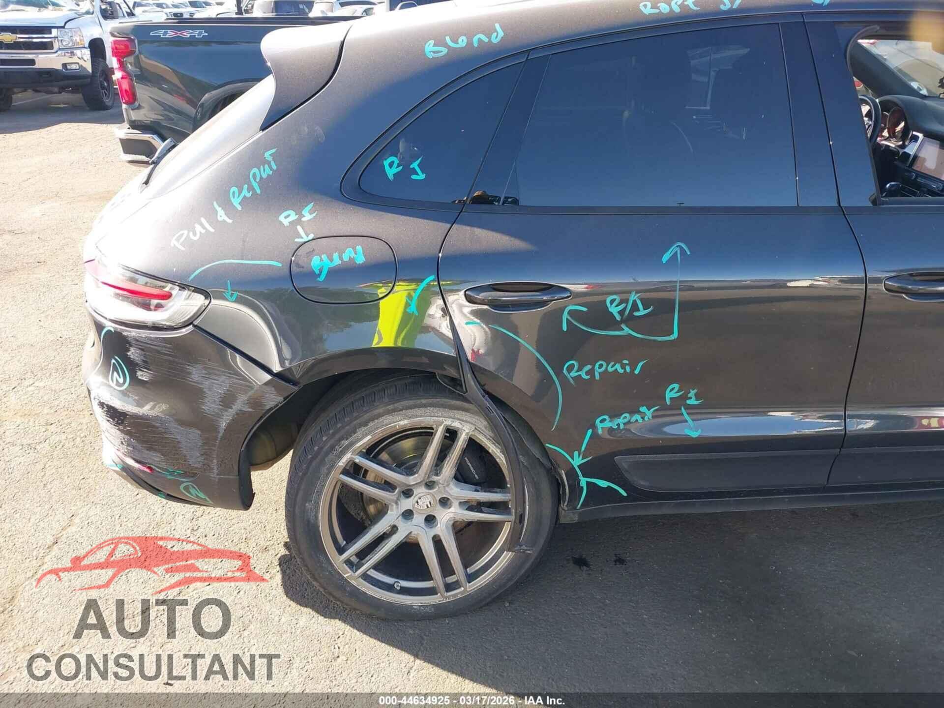 PORSCHE MACAN 2020 - WP1AA2A54LLB08243
