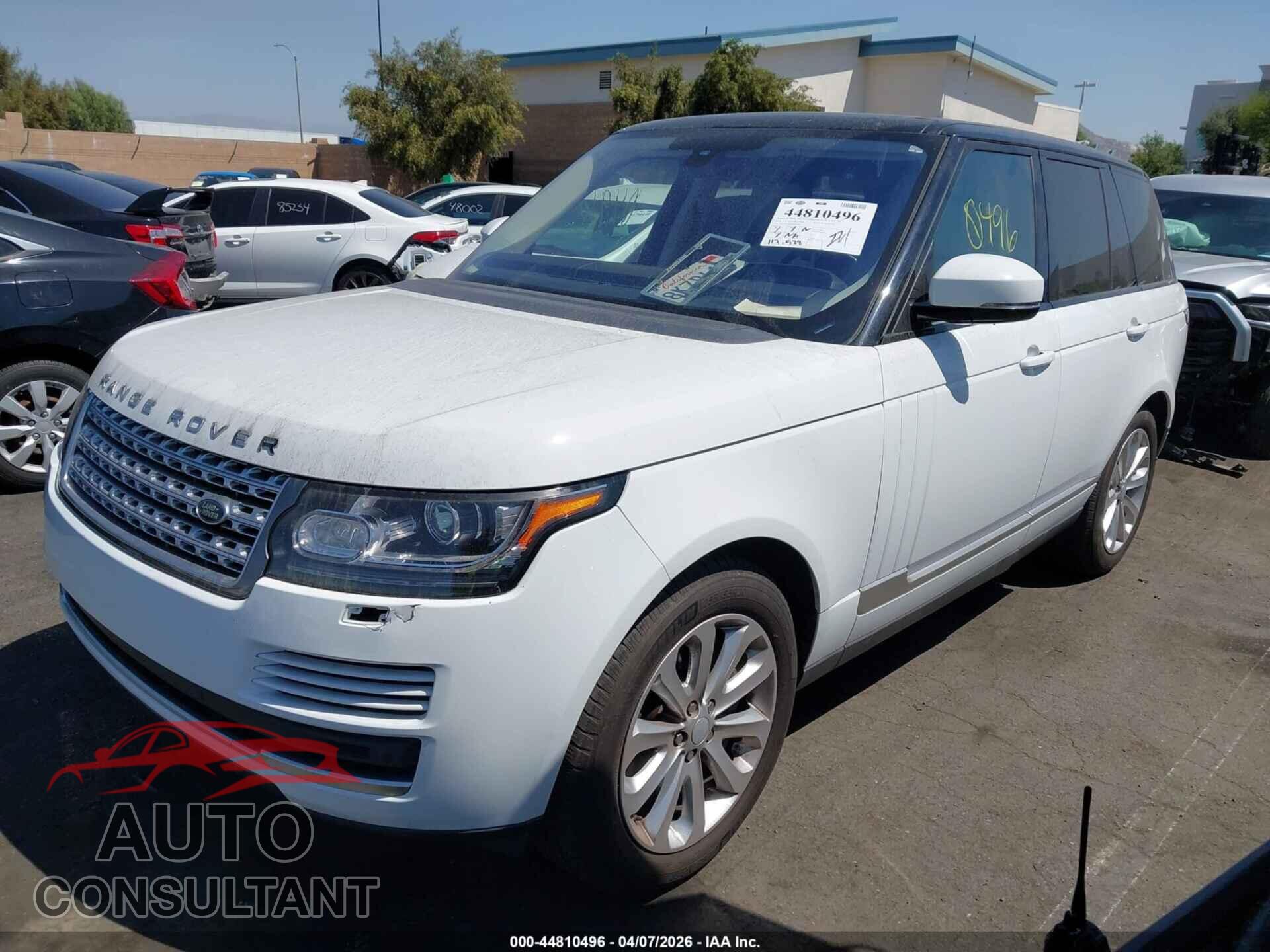 LAND ROVER RANGE ROVER 2016 - SALGS2PF9GA287480