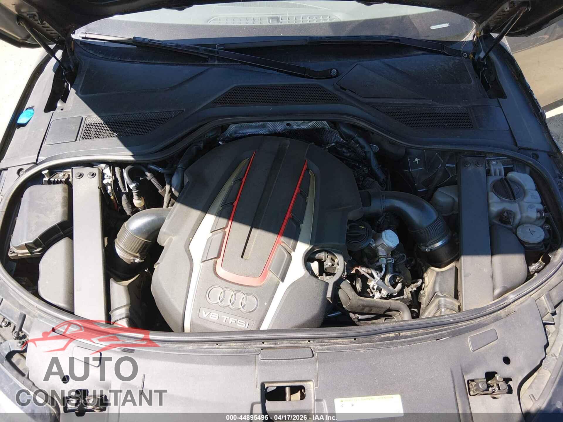 AUDI S8 2013 - WAUD2AFD0DN011341