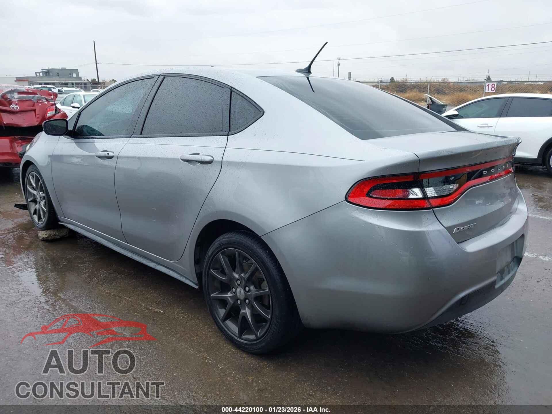 DODGE DART 2015 - 1C3CDFAA5FD434495
