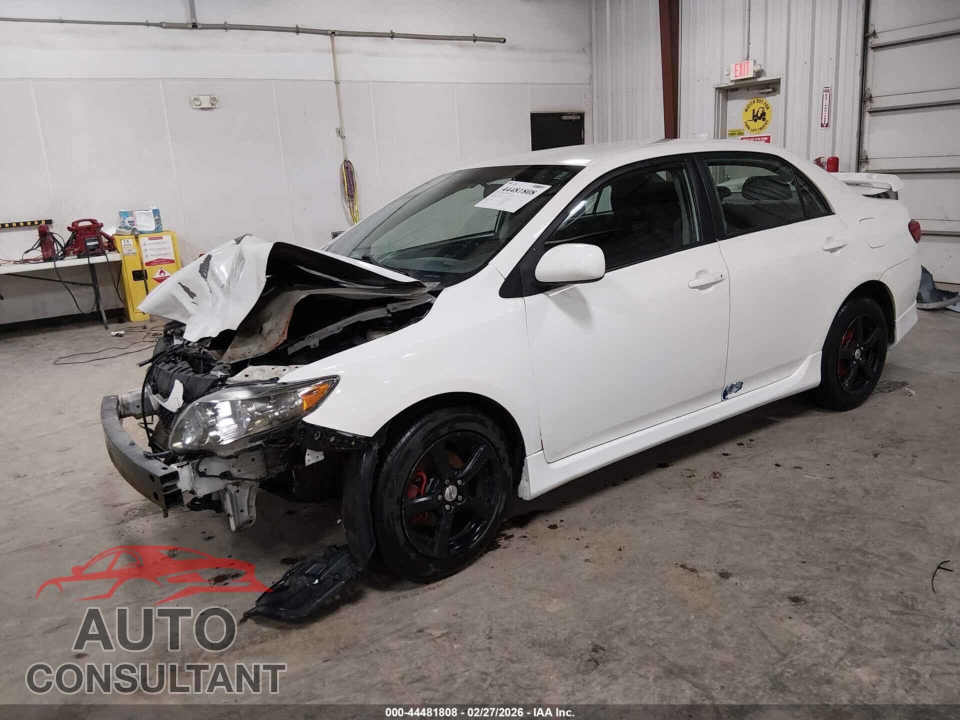 TOYOTA COROLLA 2010 - 2T1BU4EE6AC283942
