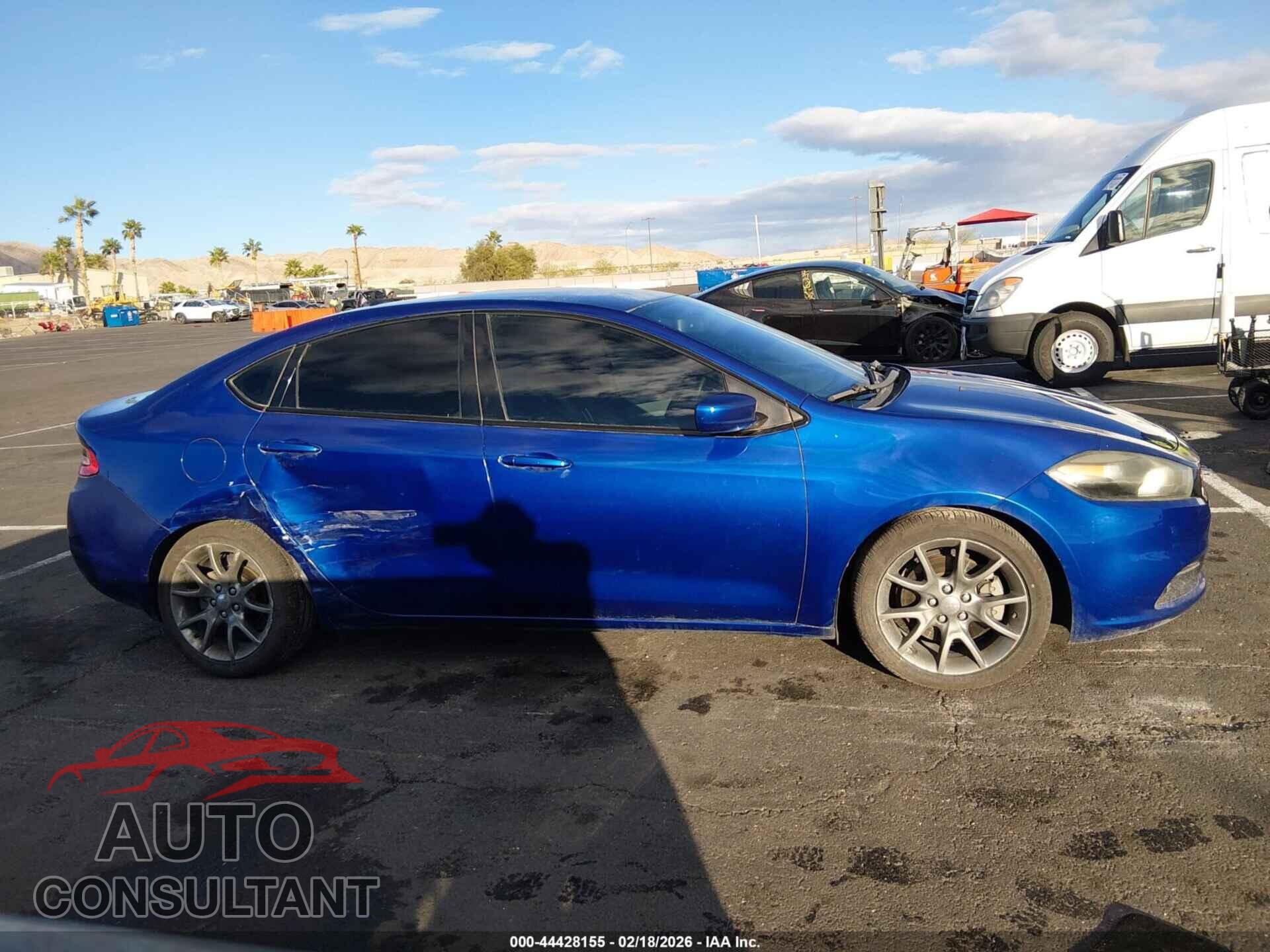 DODGE DART 2014 - 1C3CDFBB1ED860500