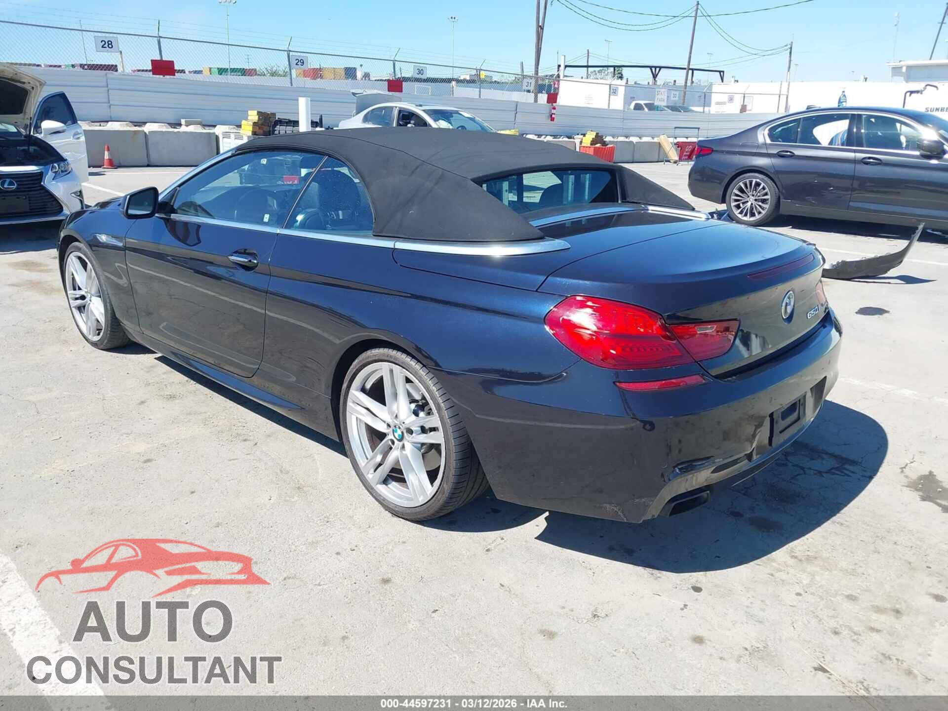 BMW 650I 2012 - WBALZ3C59CDL73463