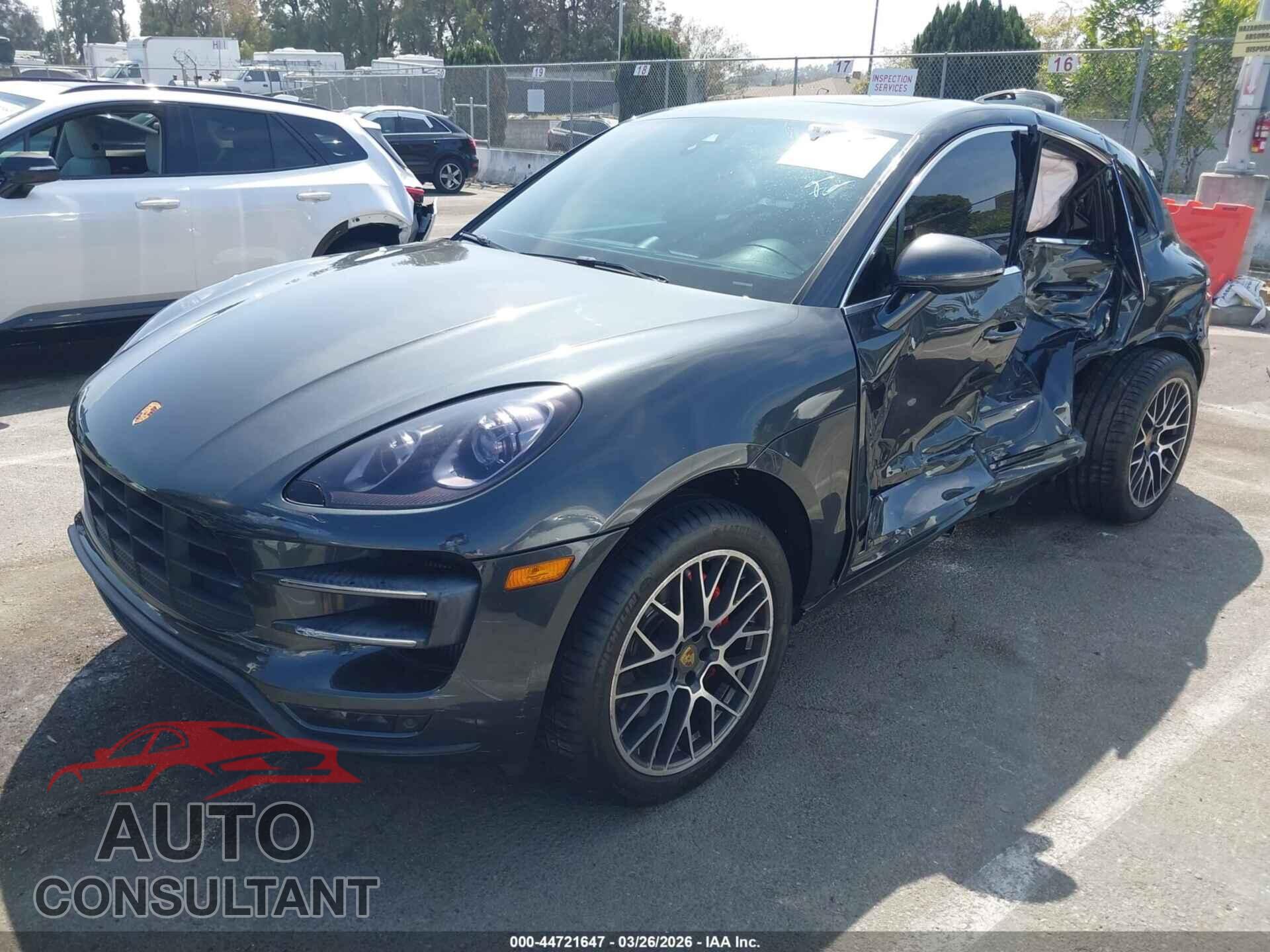 PORSCHE MACAN 2017 - WP1AF2A53HLB60455