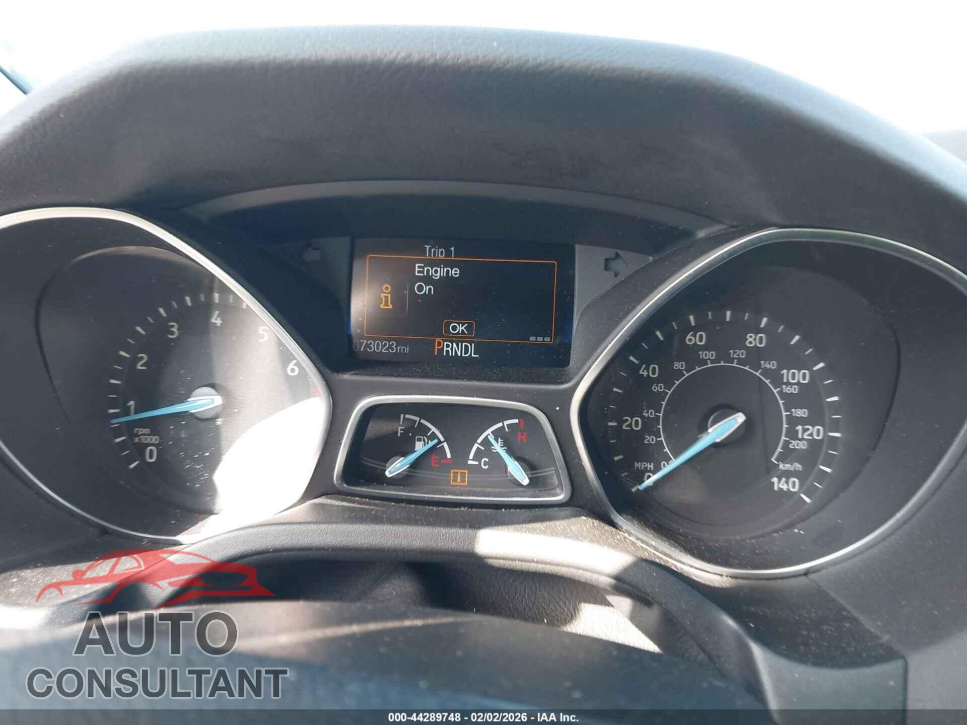 FORD FOCUS 2016 - 1FADP3E25GL366141