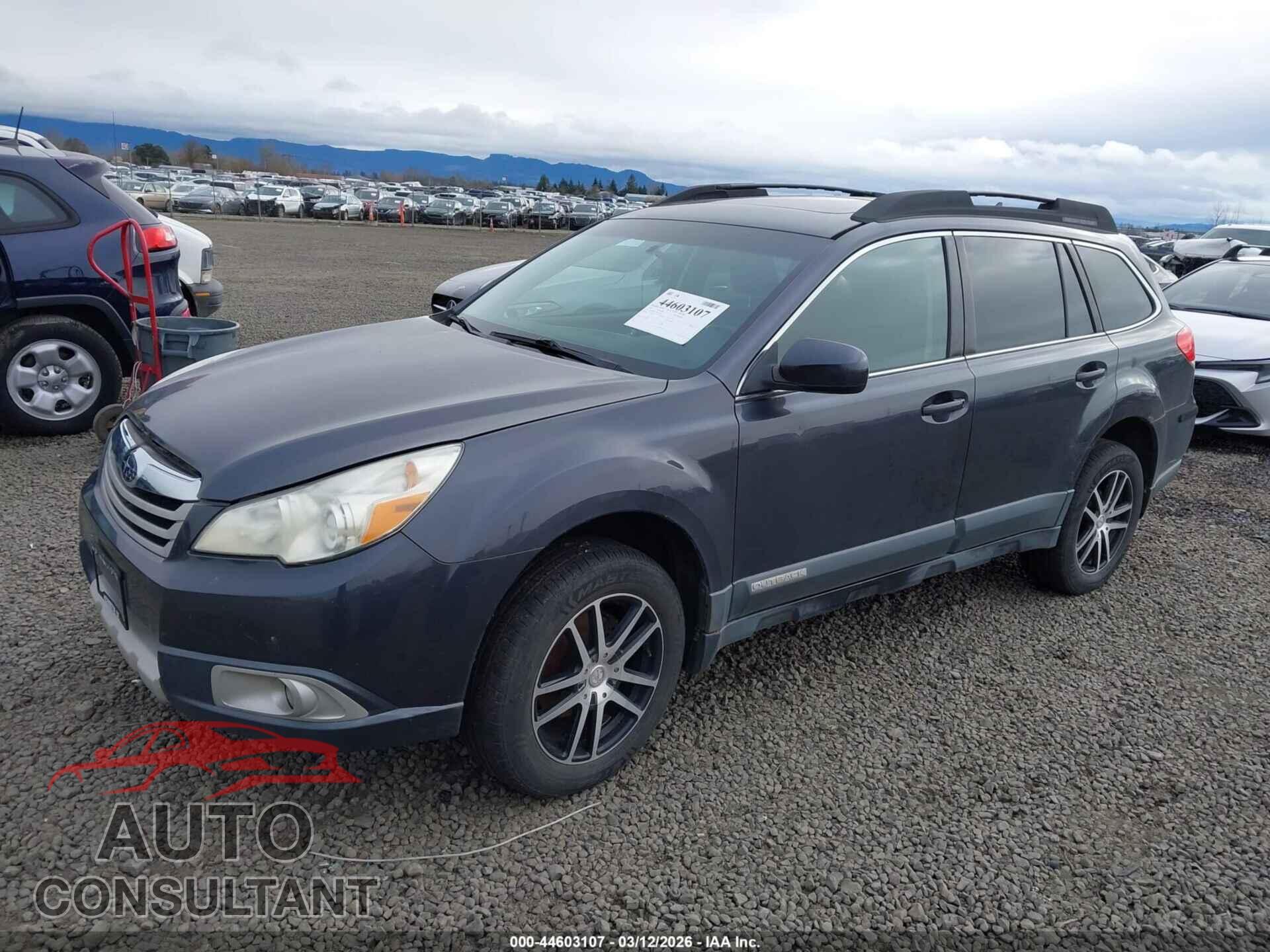 SUBARU OUTBACK 2011 - 4S4BRBLC5B3396312