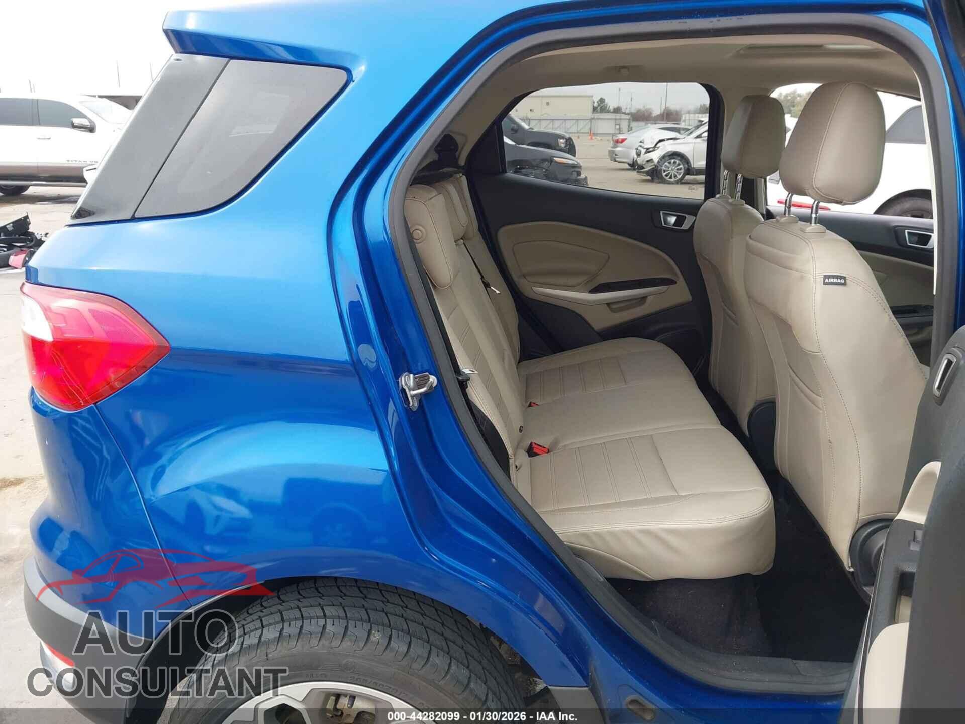 FORD ECOSPORT 2019 - MAJ6S3KLXKC292499
