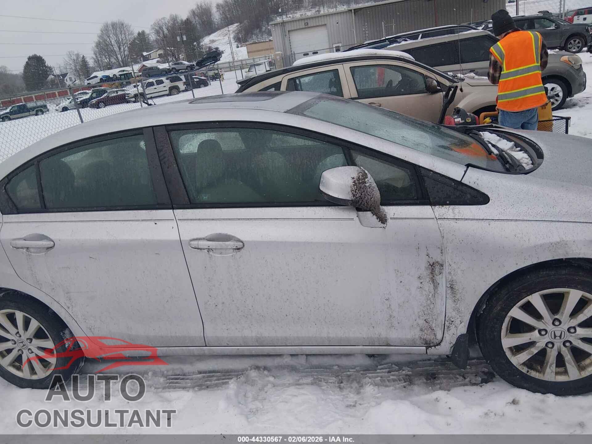 HONDA CIVIC 2012 - 2HGFB2F84CH312420