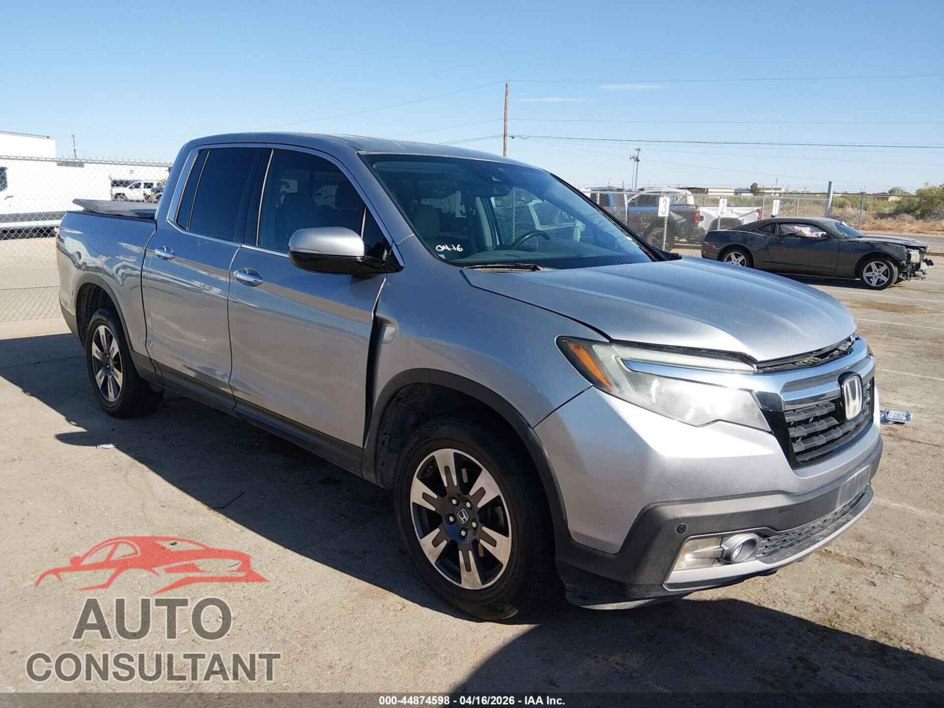 HONDA RIDGELINE 2017 - 5FPYK3F76HB011799