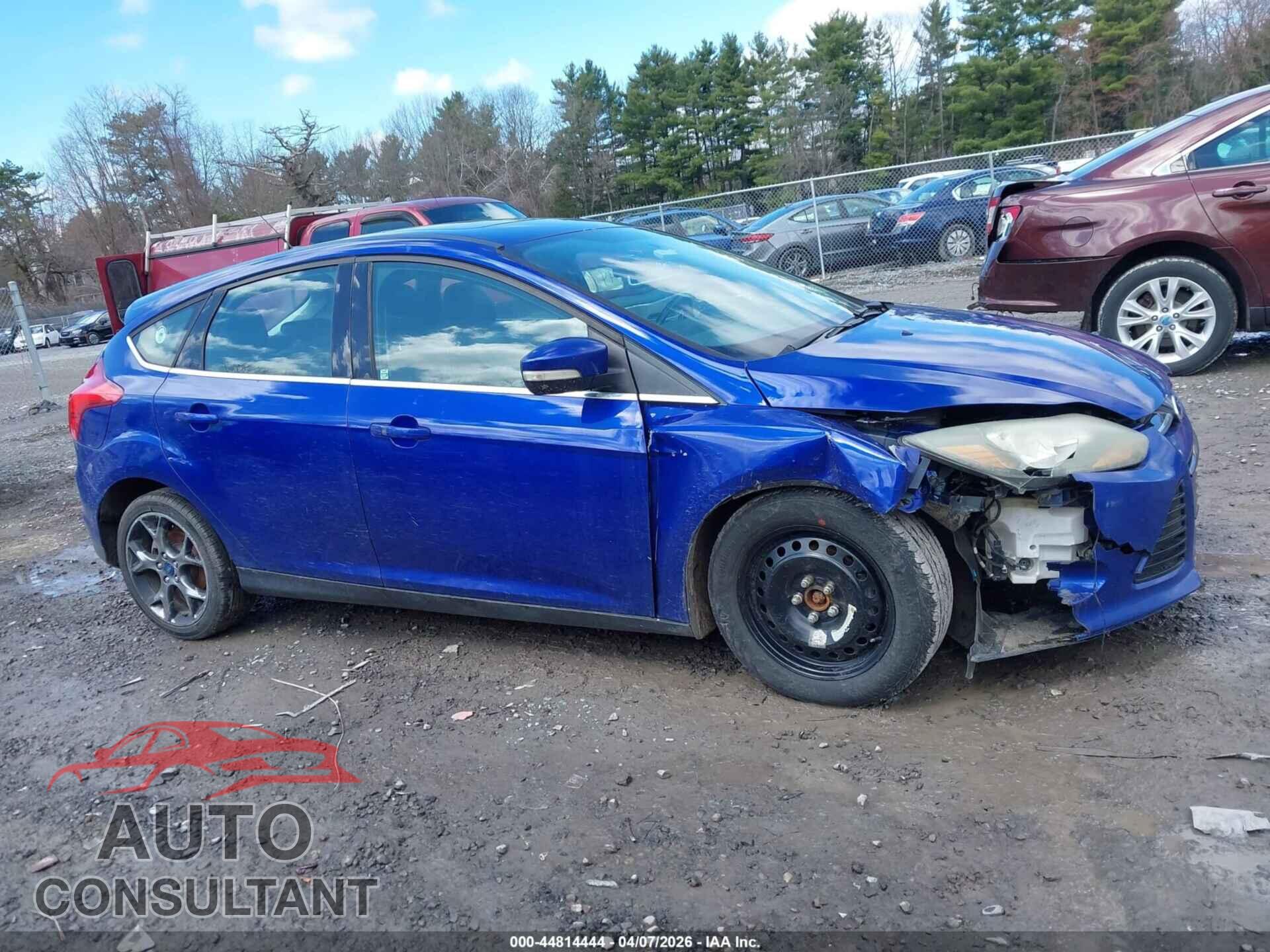 FORD FOCUS 2013 - 1FADP3N24DL136604