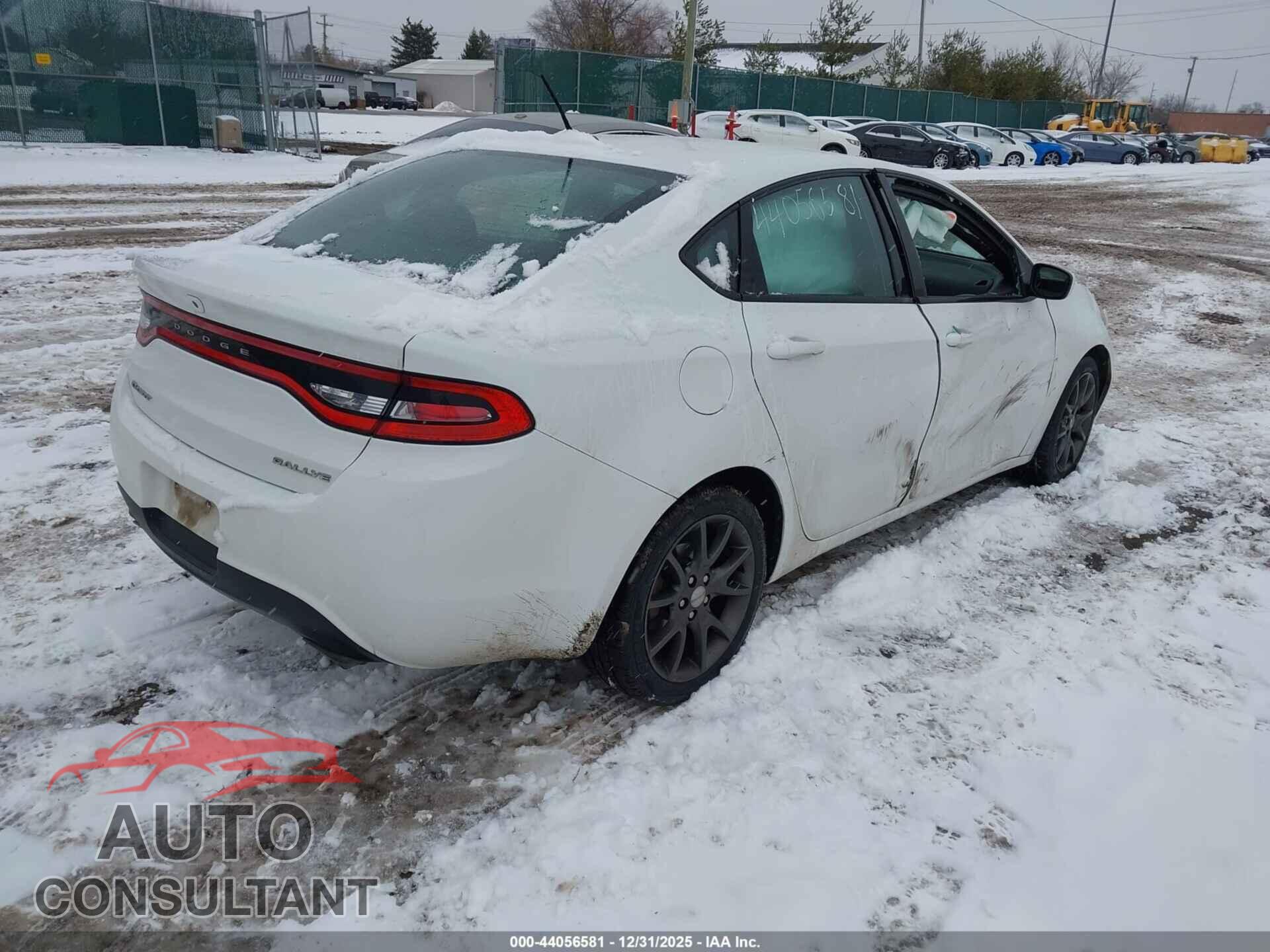 DODGE DART 2015 - 1C3CDFBB5FD403142