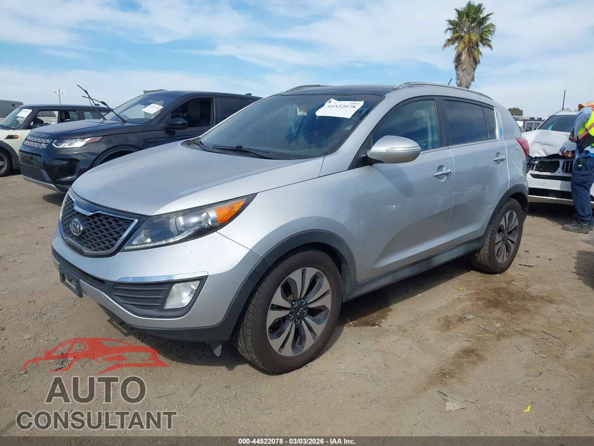 KIA SPORTAGE 2012 - KNDPC3A64C7287297