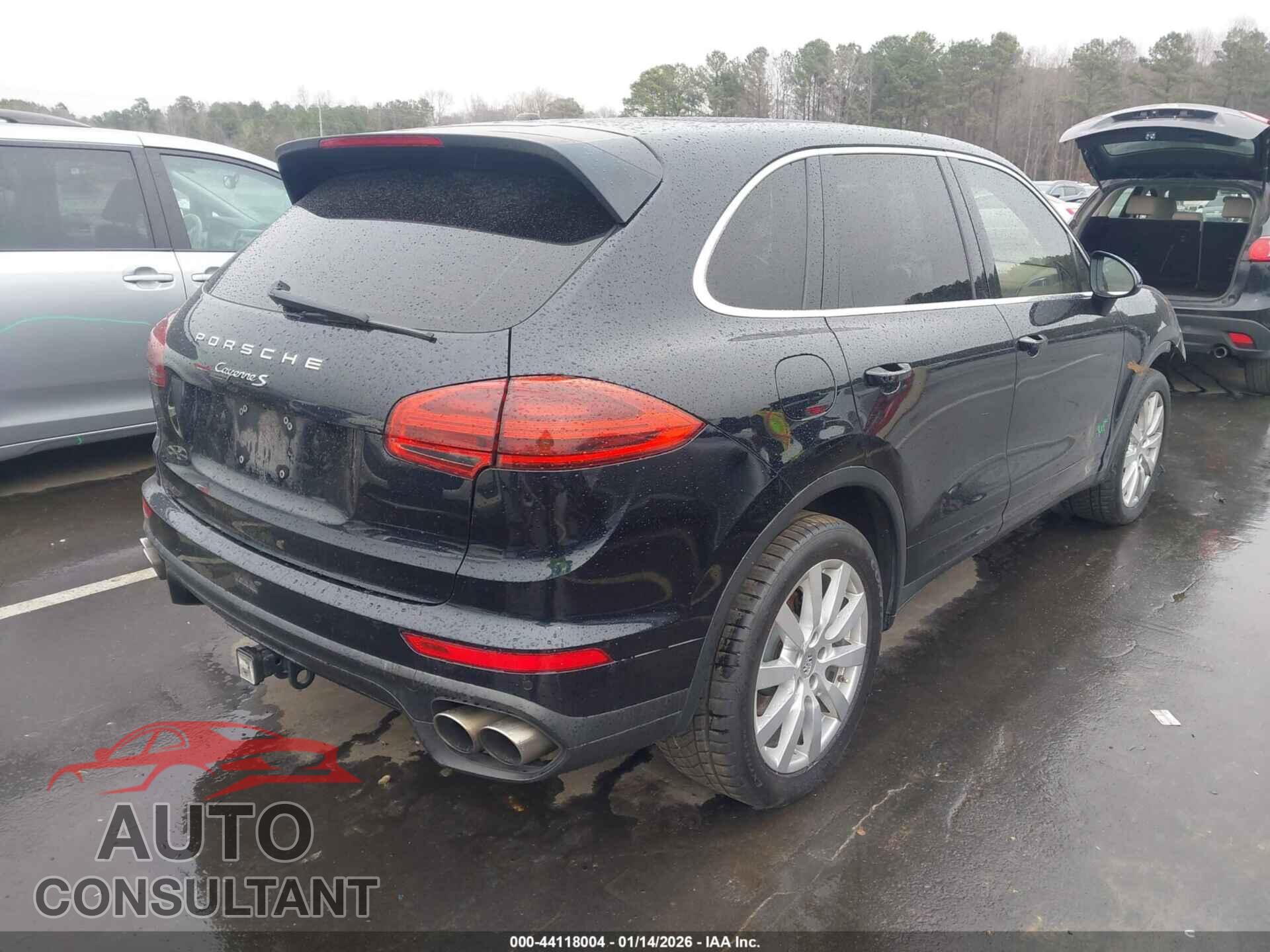 PORSCHE CAYENNE 2015 - WP1AB2A26FLA56184