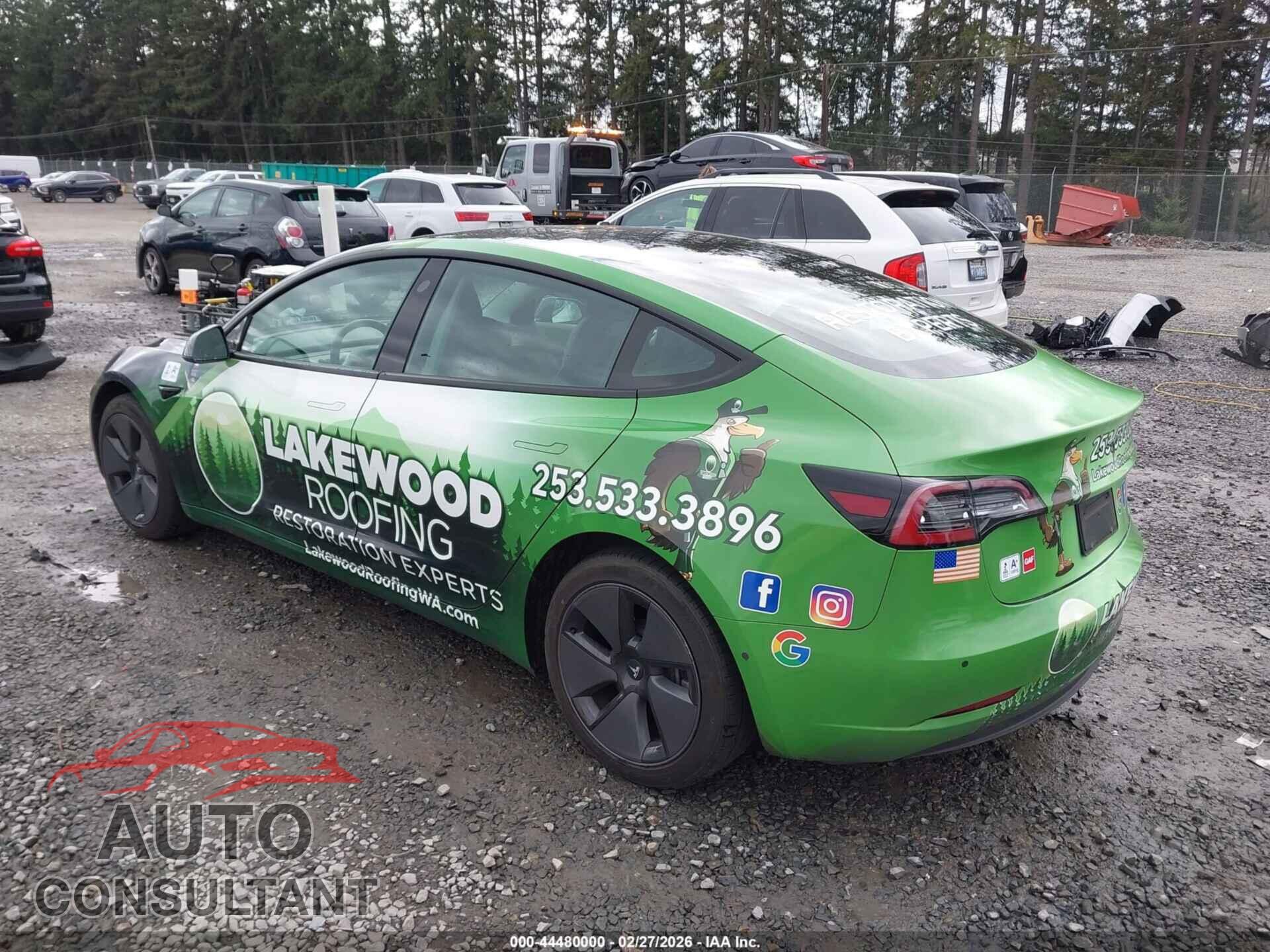 TESLA MODEL 3 2021 - 5YJ3E1EA1MF915372