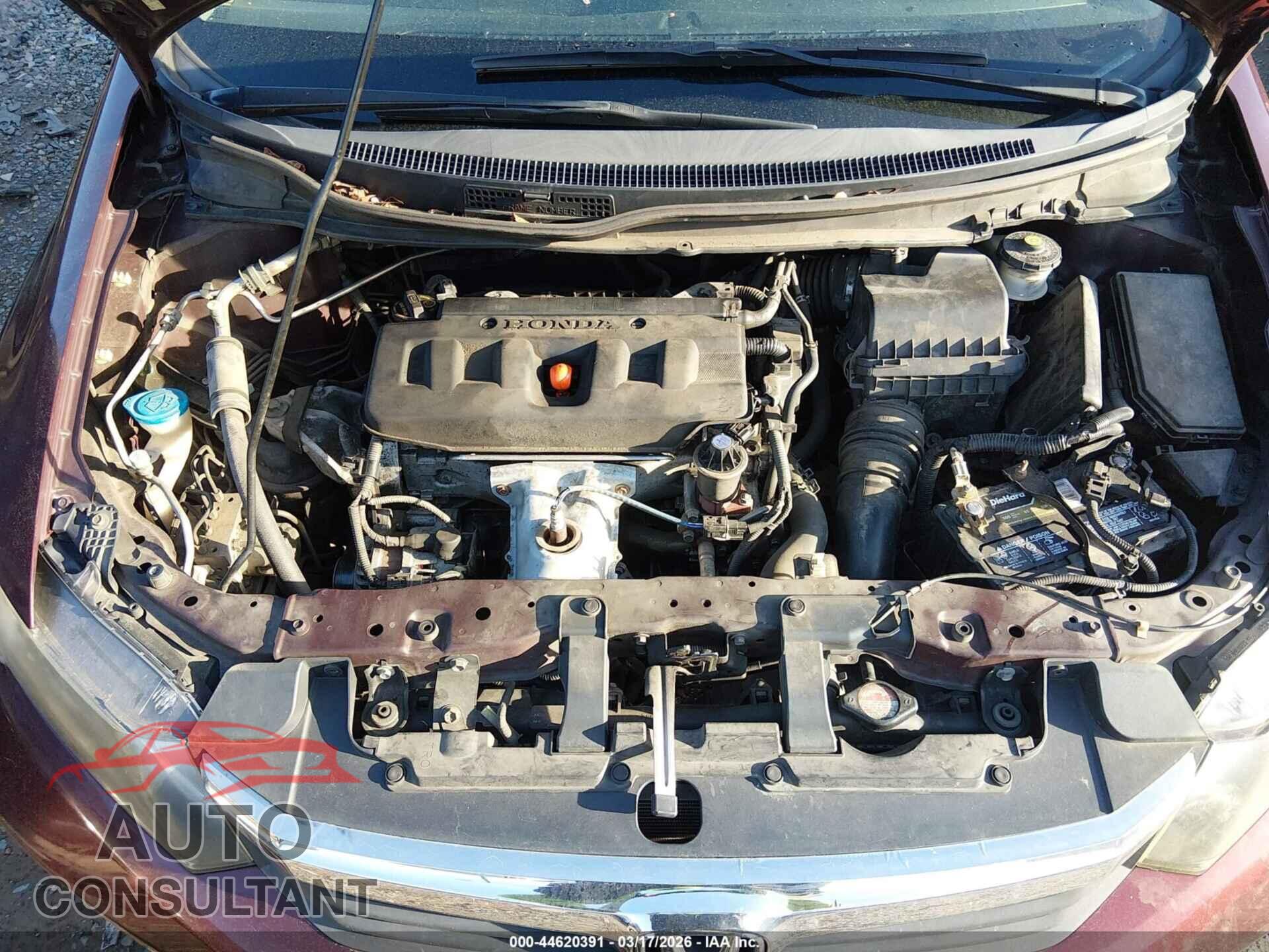 HONDA CIVIC 2012 - 2HGFB2F56CH567981